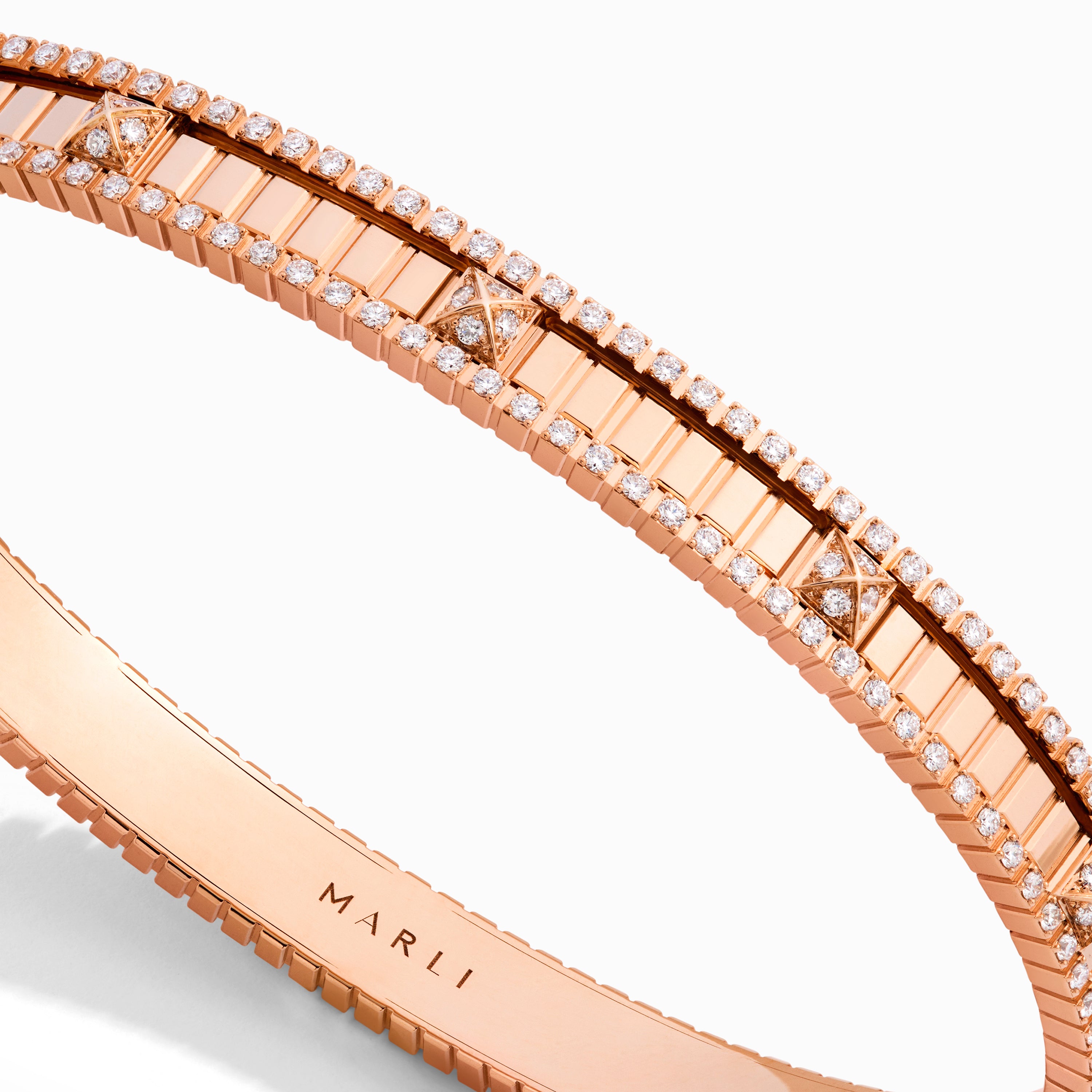 LIFE Full Diamond Hinged Bangle — фото 5