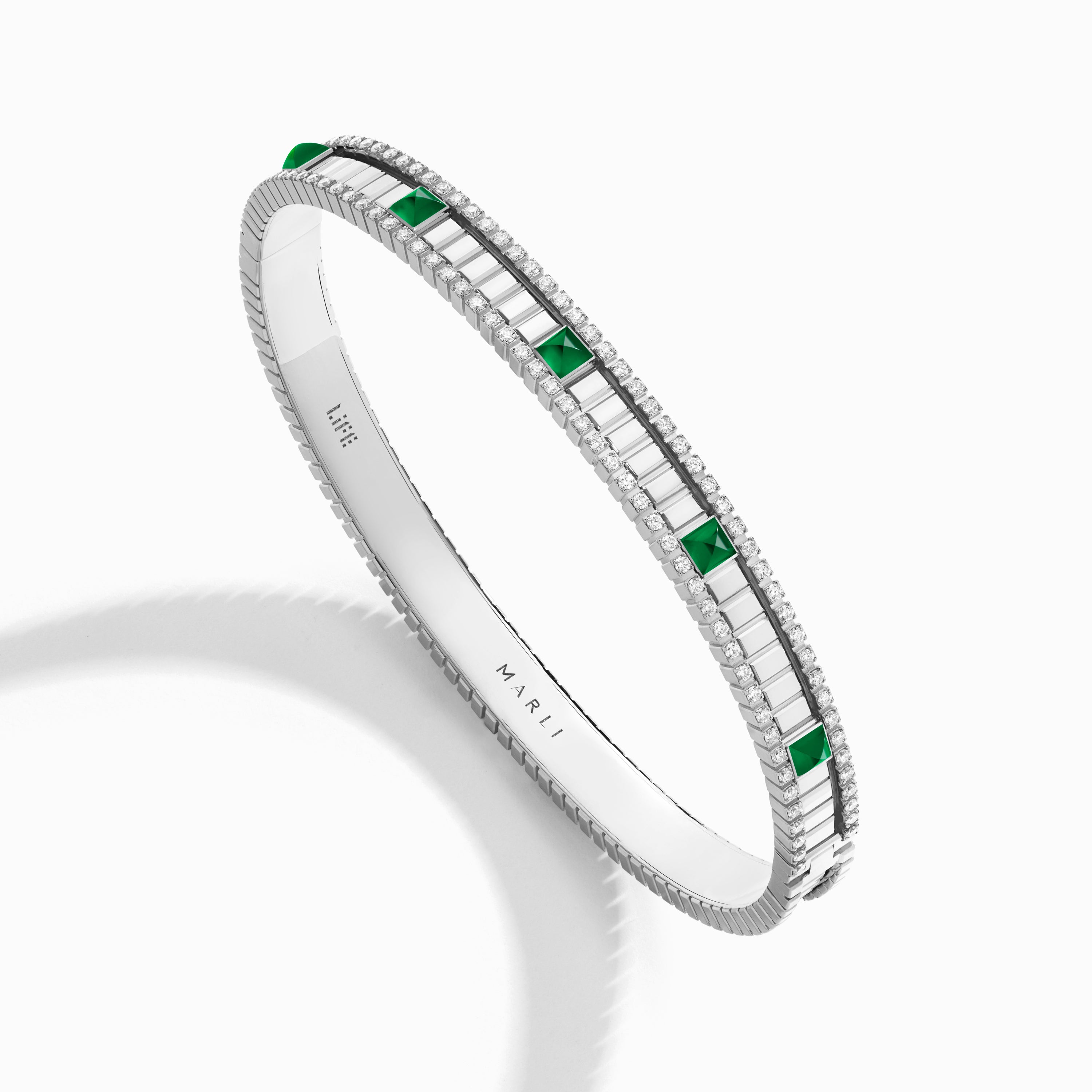 LIFE Diamond Hinged Bangle — фото 1