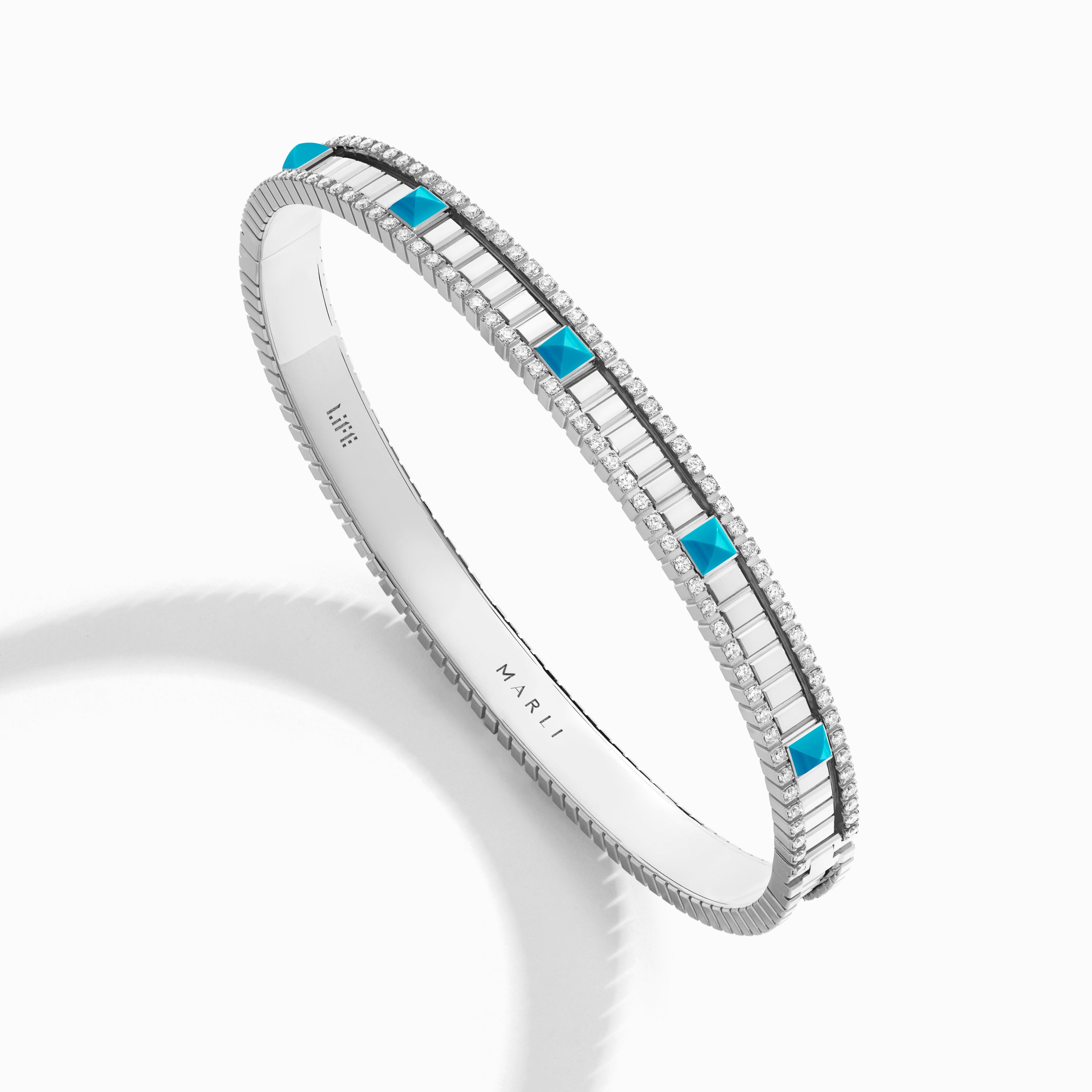 LIFE Diamond Hinged Bangle — фото 5