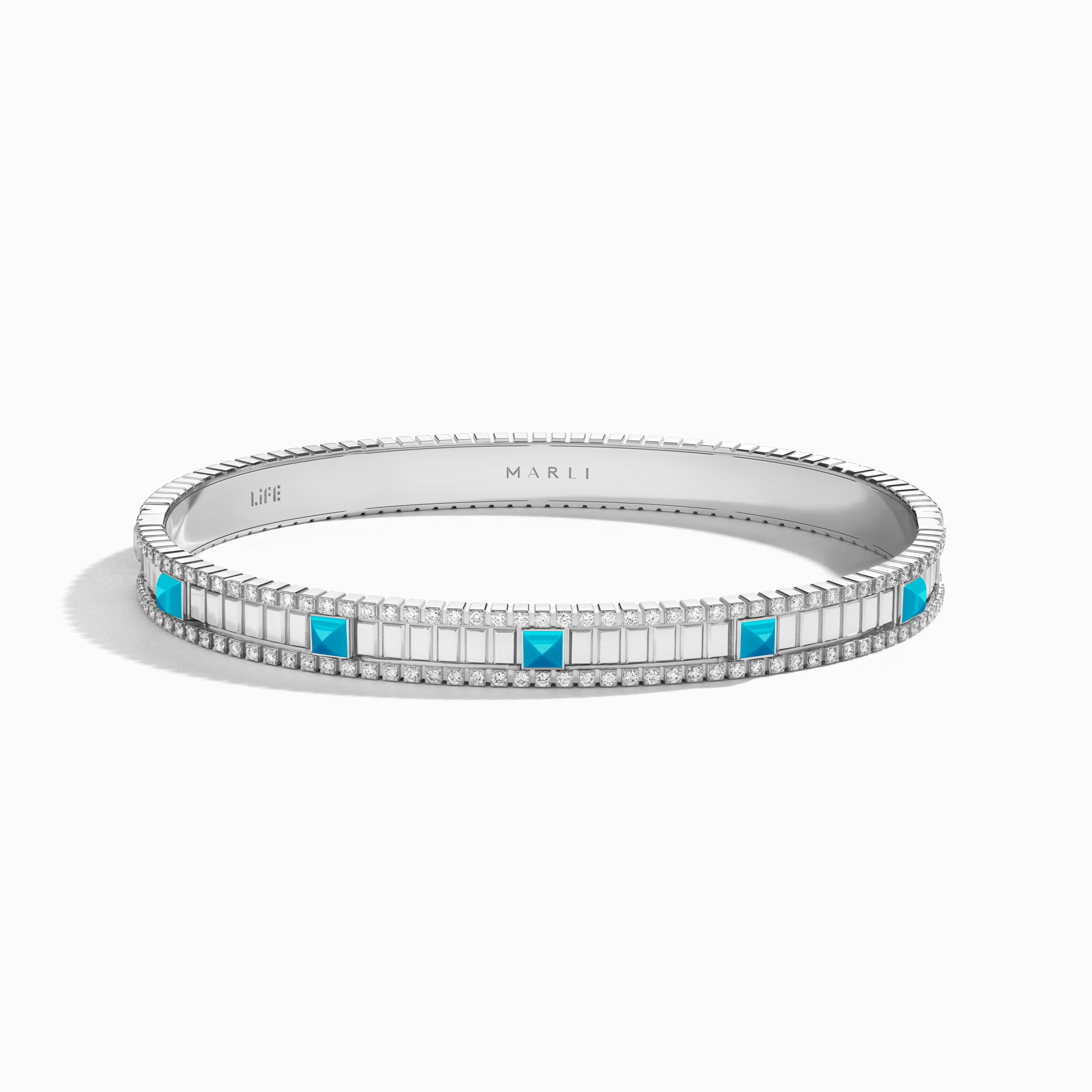 LIFE Diamond Hinged Bangle — фото 6