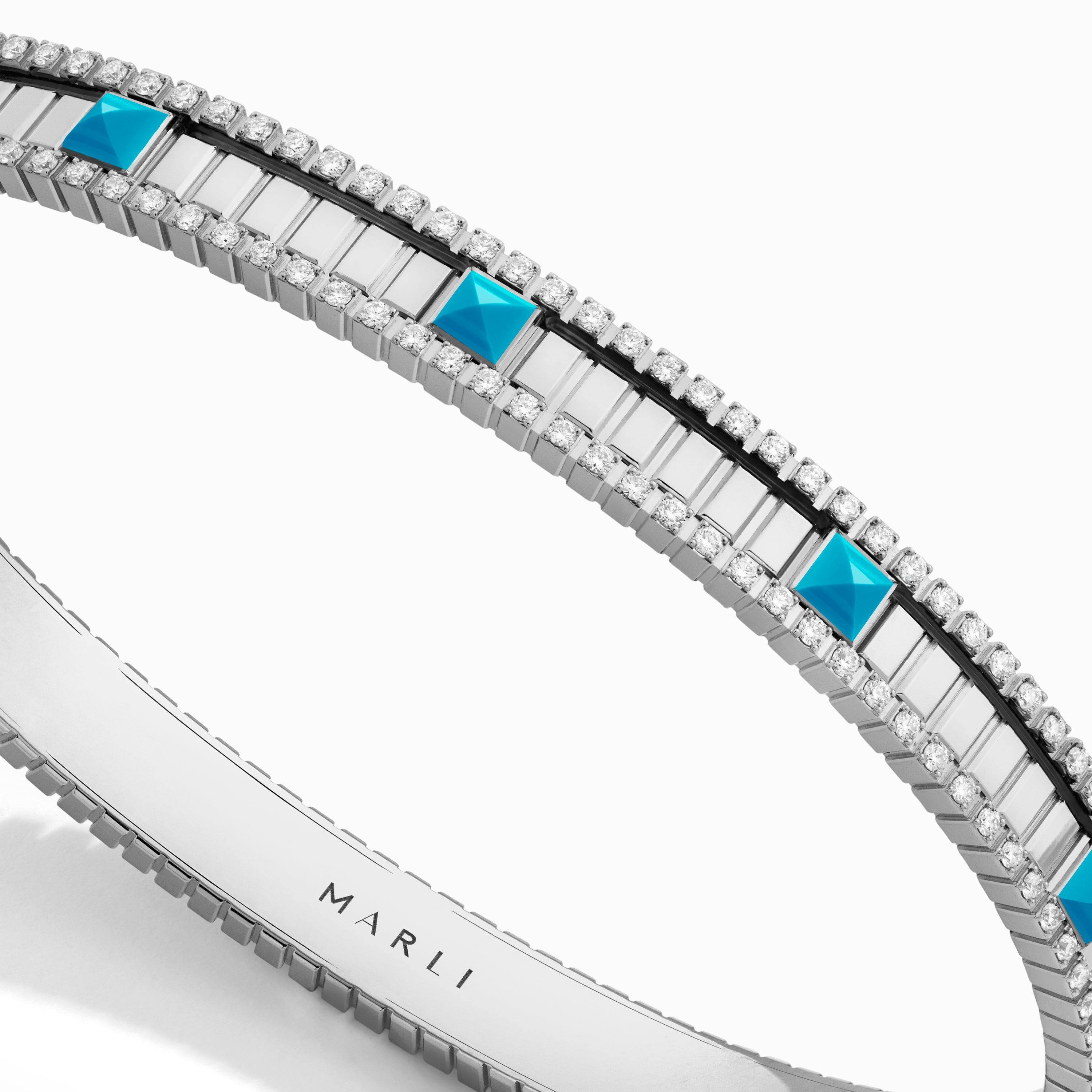 LIFE Diamond Hinged Bangle — фото 7