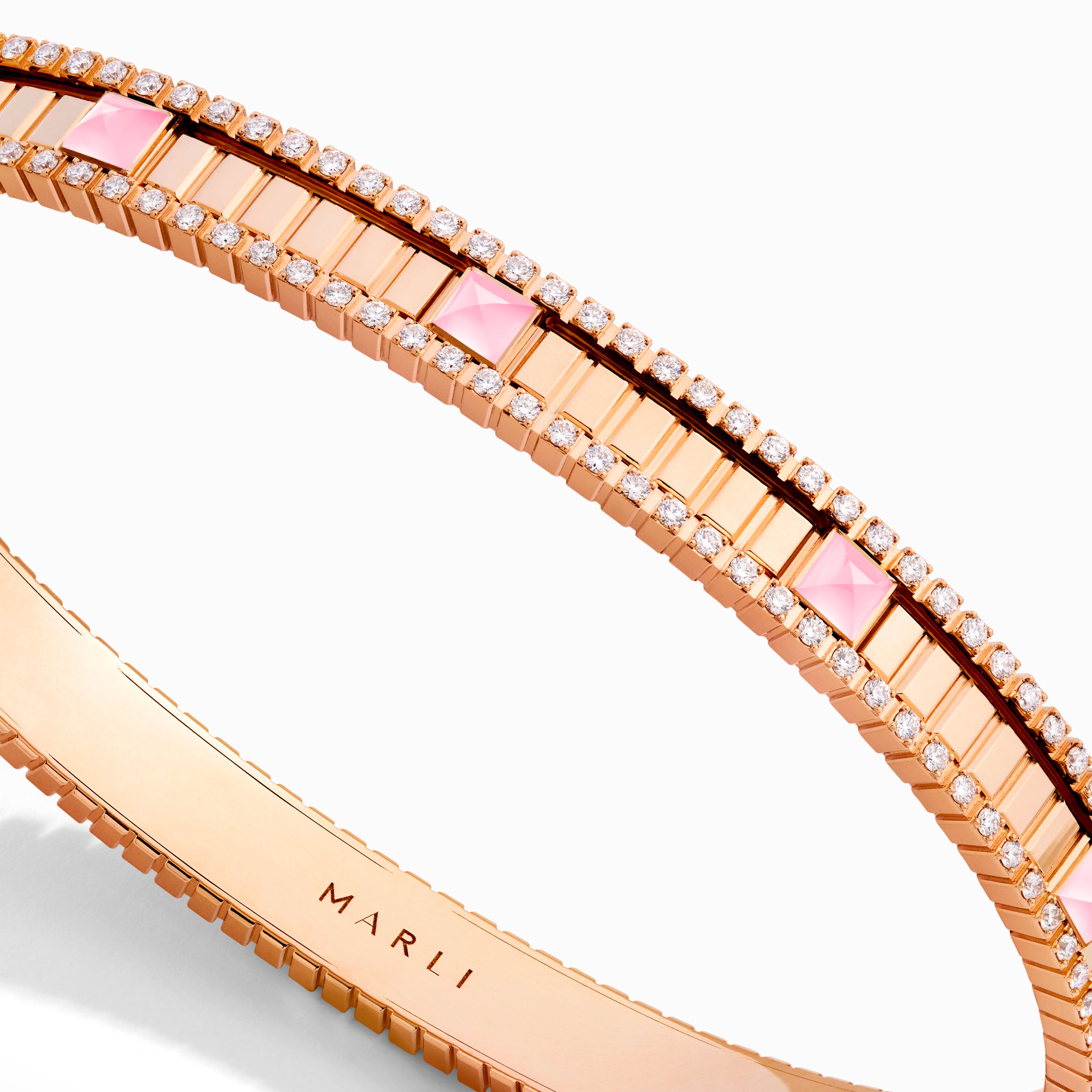 LIFE Diamond Hinged Bangle — фото 17