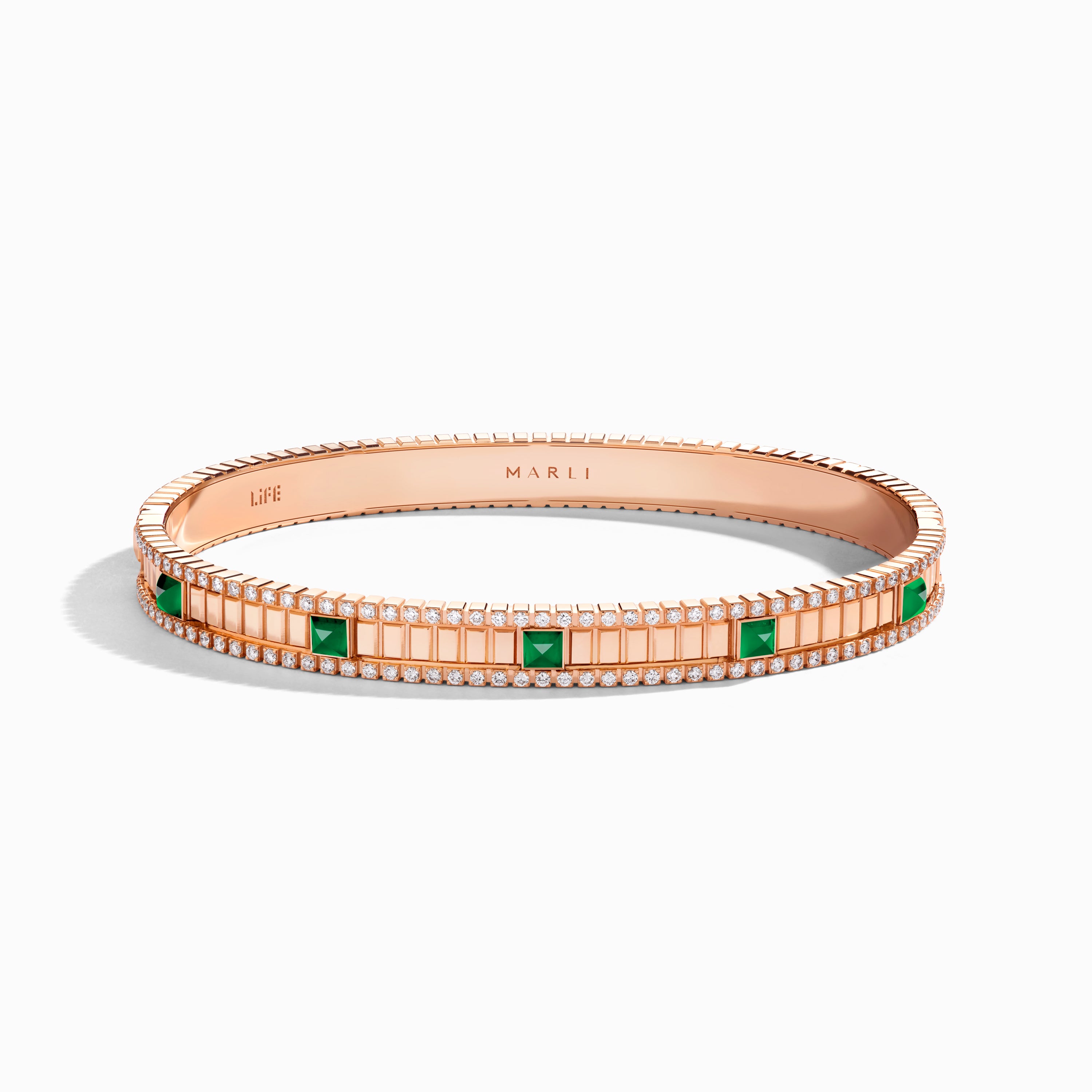 LIFE Diamond Hinged Bangle — фото 20