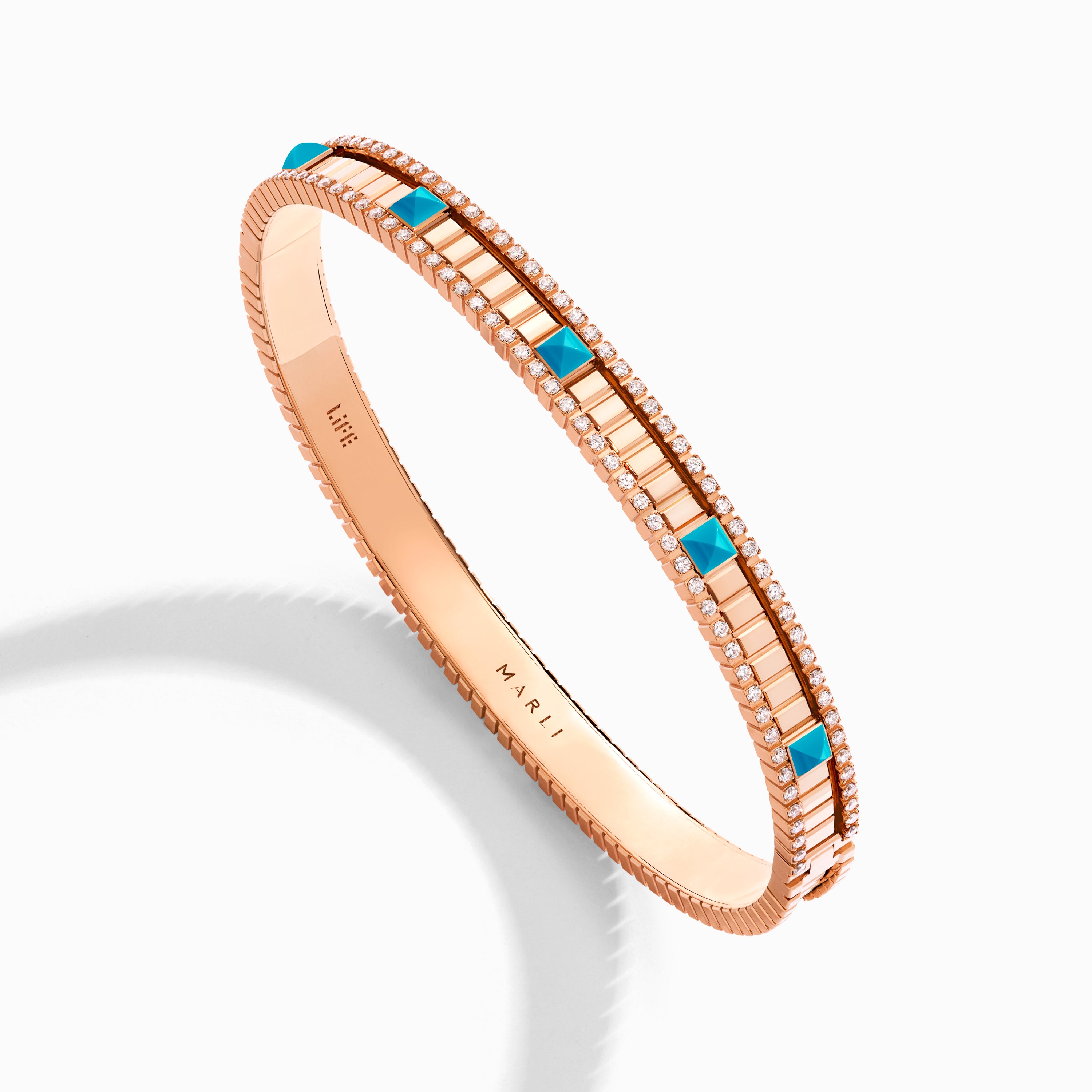 LIFE Diamond Hinged Bangle — фото 18