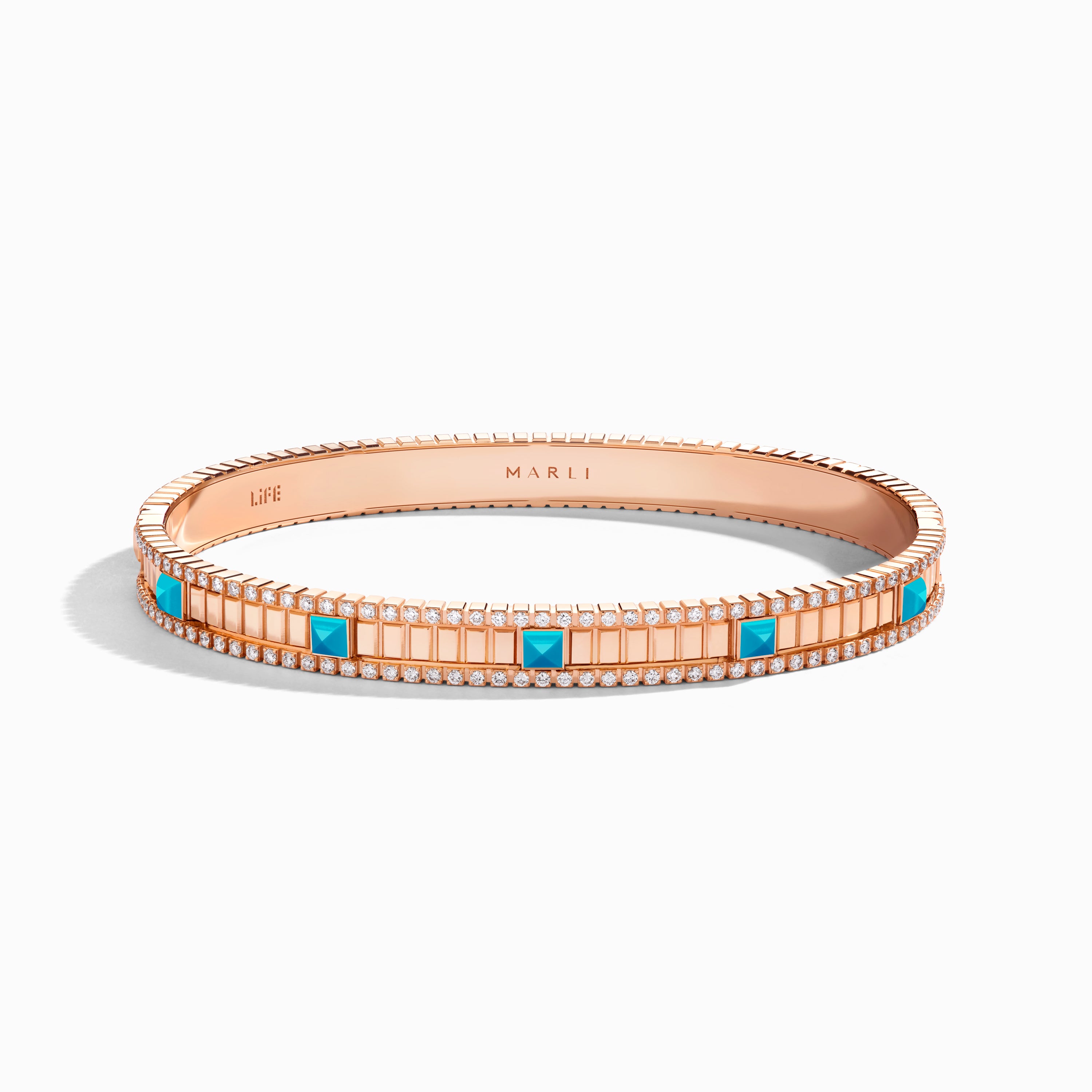 LIFE Diamond Hinged Bangle — фото 11