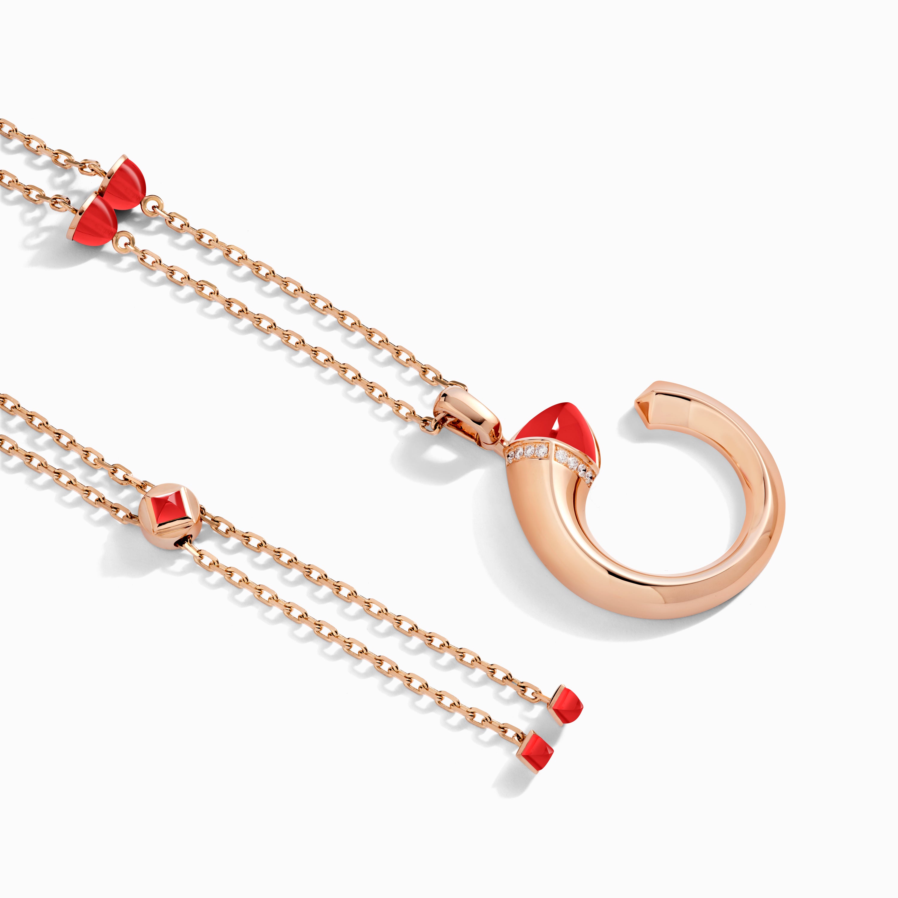 Cleo Venus Gold Midi Long Chain Pendant — фото 20
