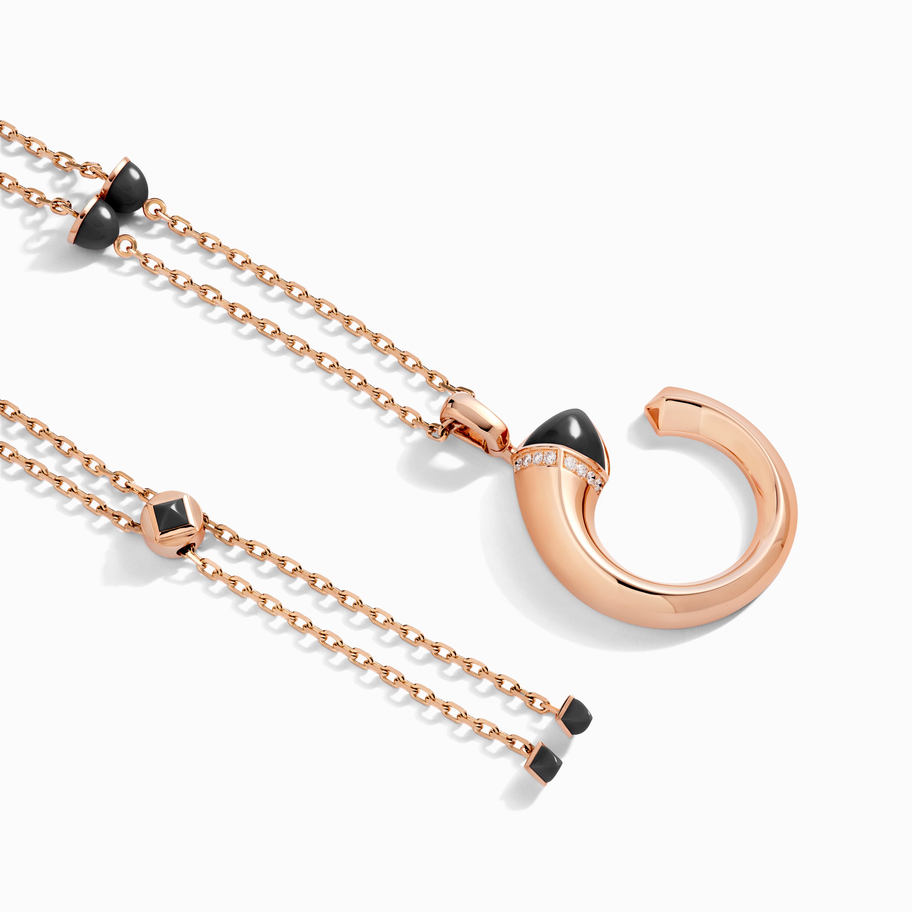 Cleo Venus Gold Midi Long Chain Pendant — фото 12
