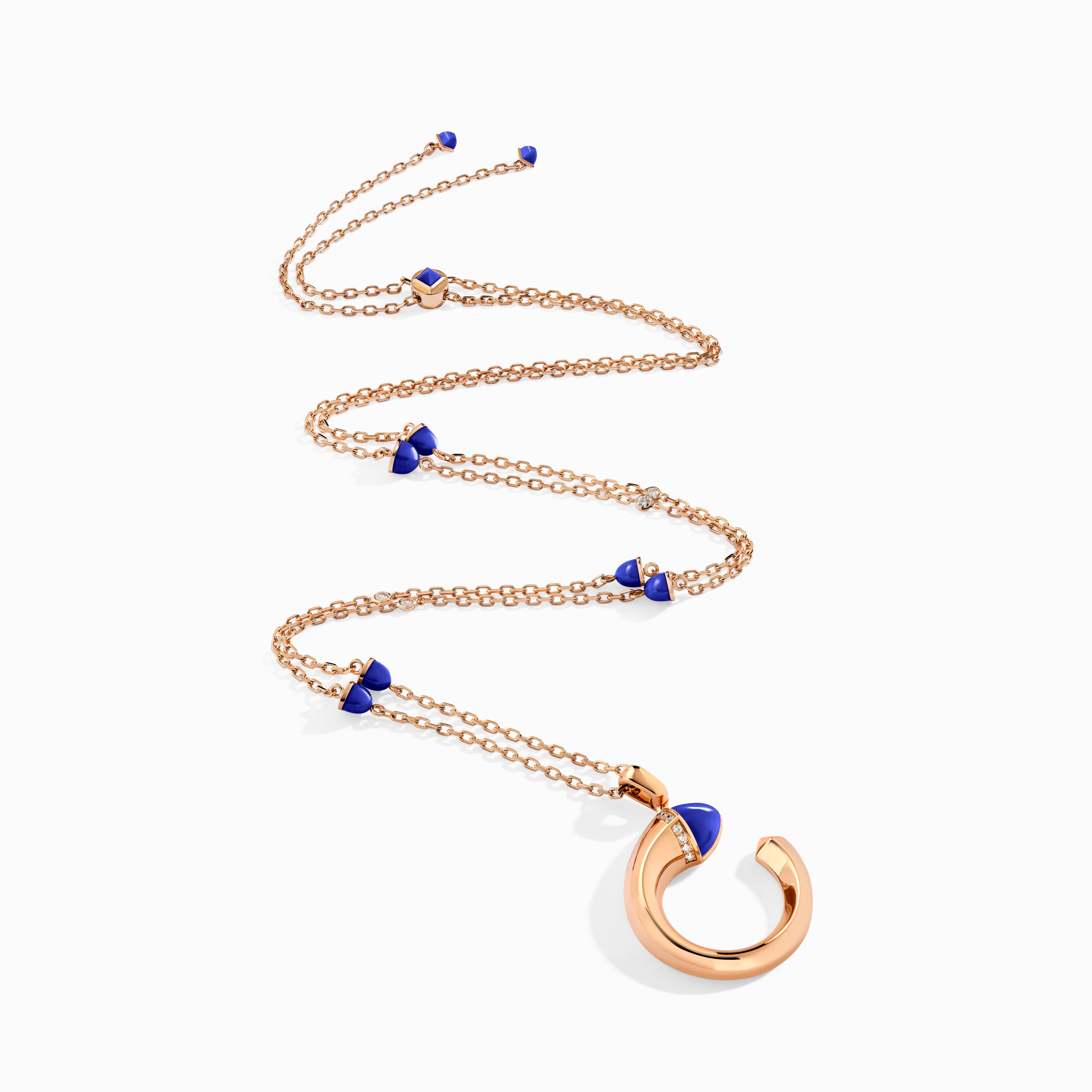 Cleo Venus Gold Midi Long Chain Pendant — фото 15