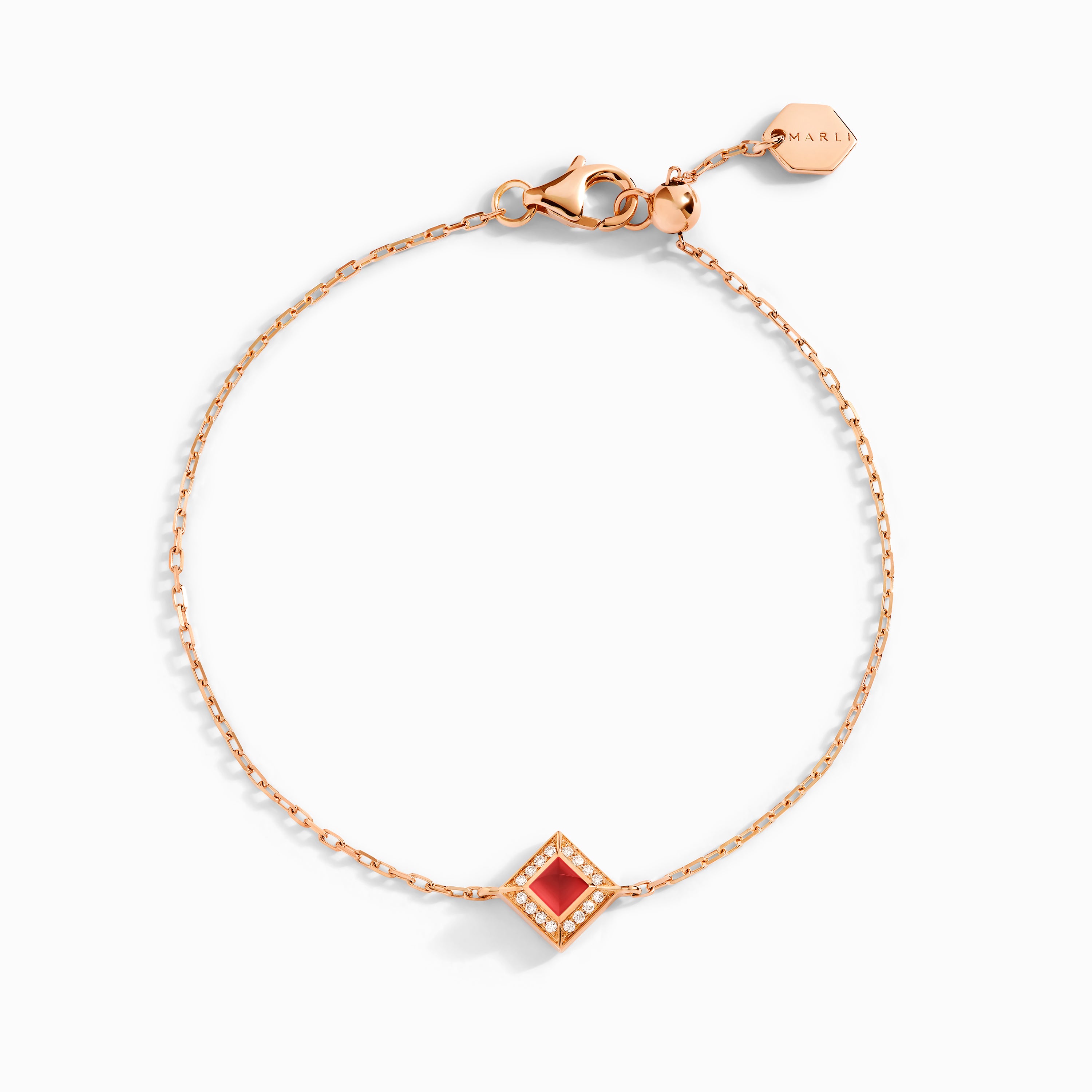 Cleo Lotus Pavé Chain Bracelet — фото 33