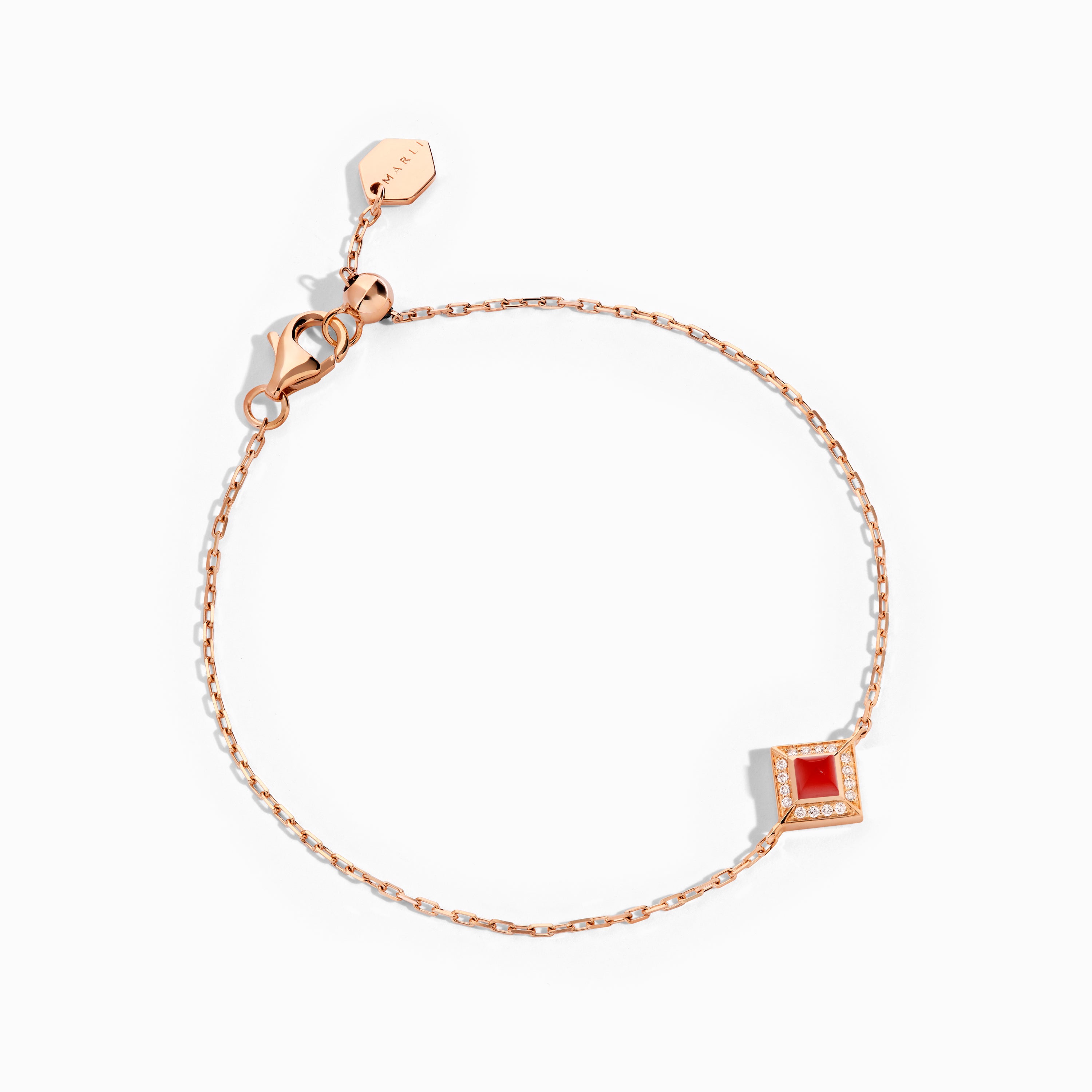 Cleo Lotus Pavé Chain Bracelet — фото 24