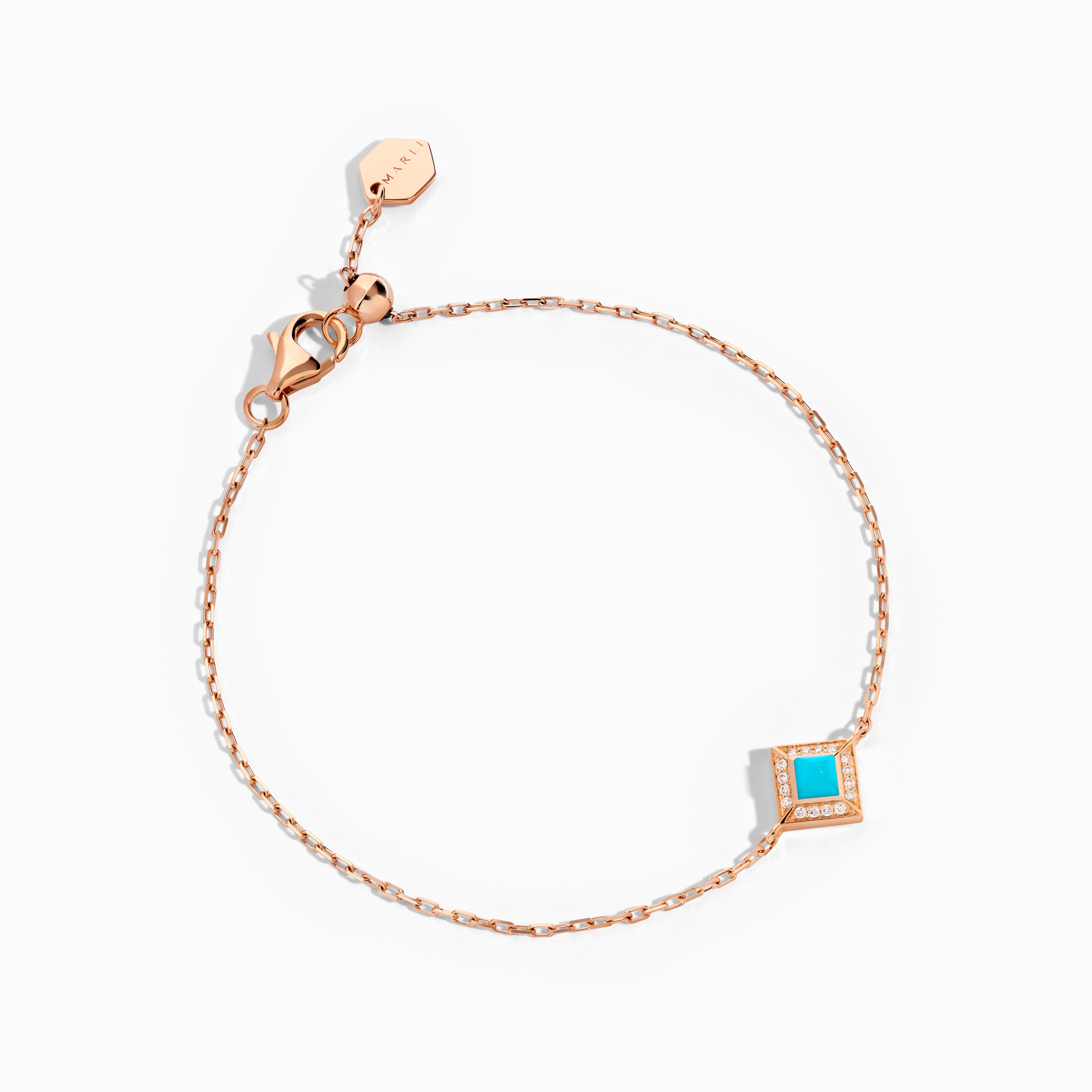 Cleo Lotus Pavé Chain Bracelet — фото 35