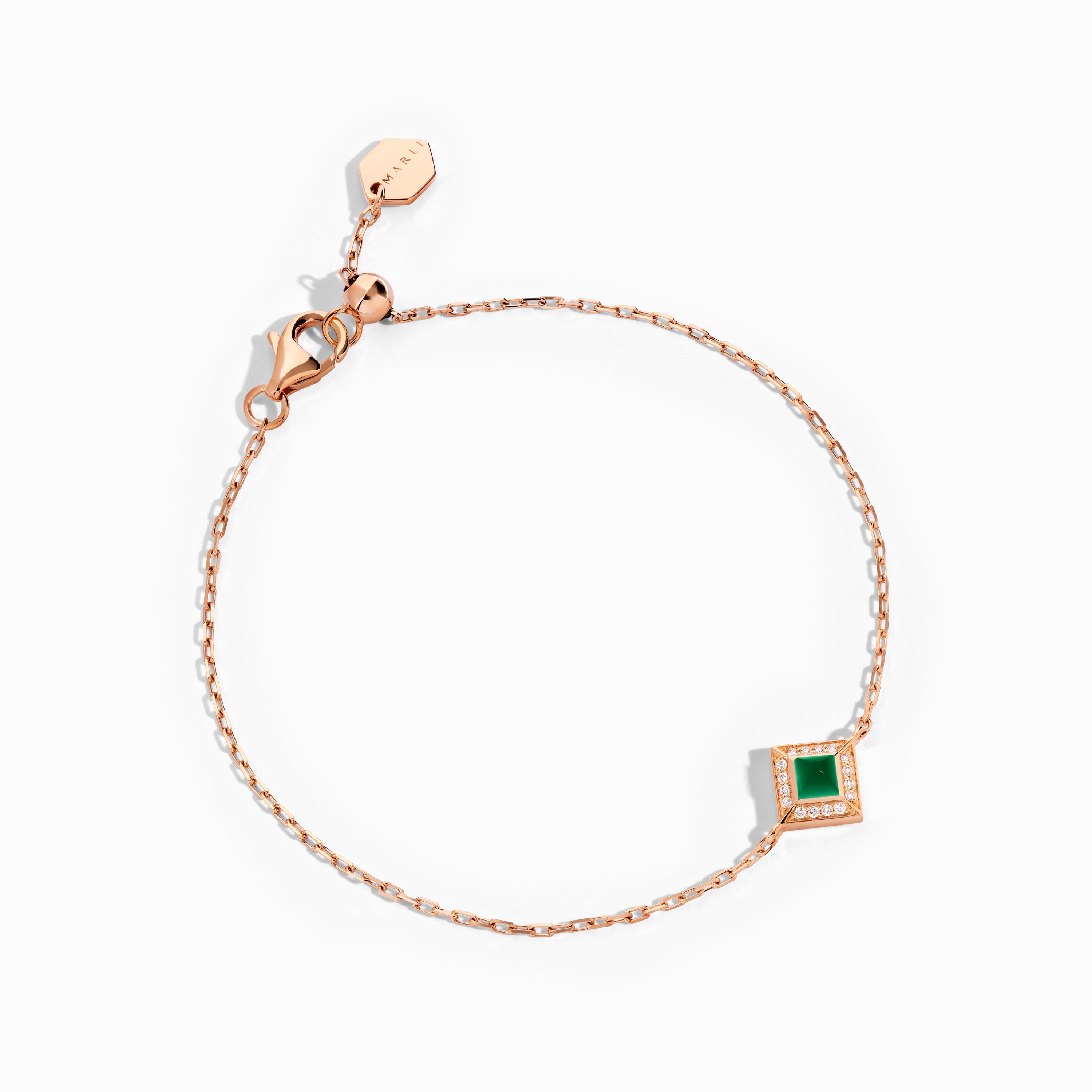 Cleo Lotus Pavé Chain Bracelet — фото 38