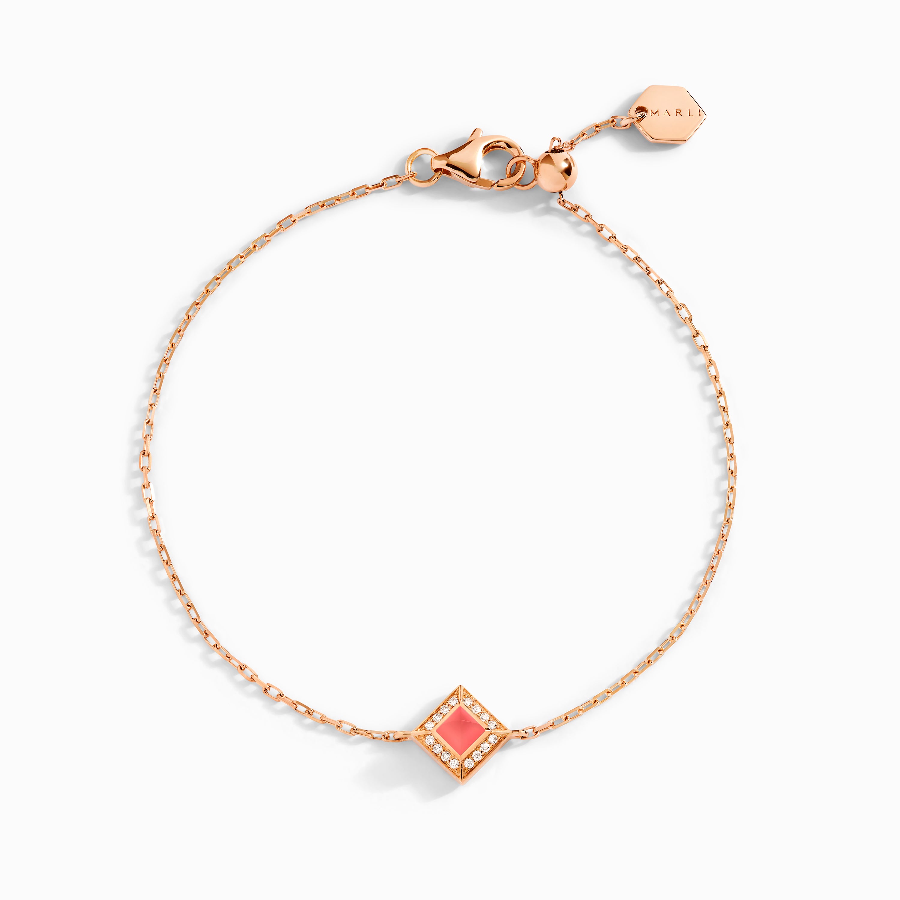 Cleo Lotus Pavé Chain Bracelet — фото 32