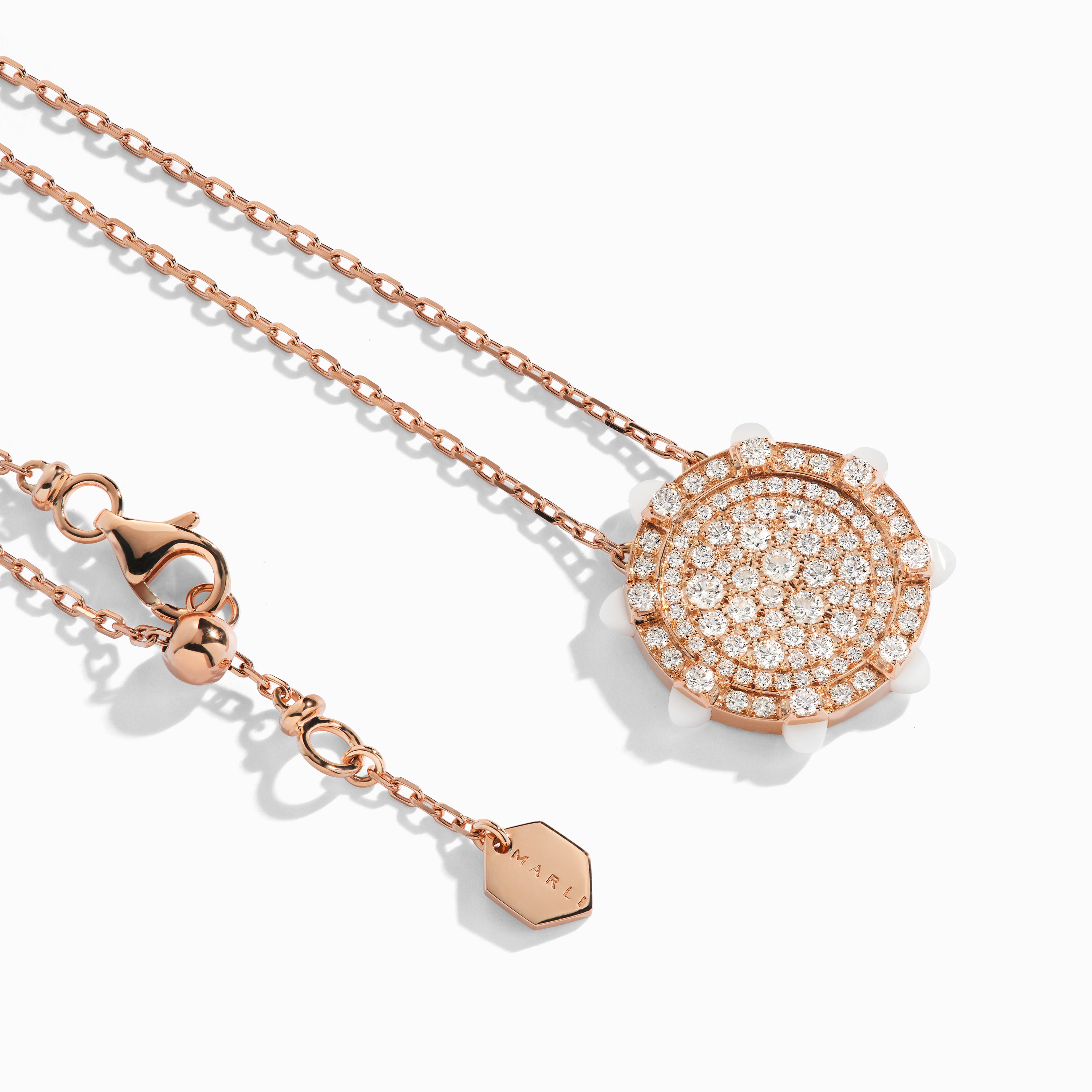 Tip-Top Diamond Statement Pendant Necklace — фото 4