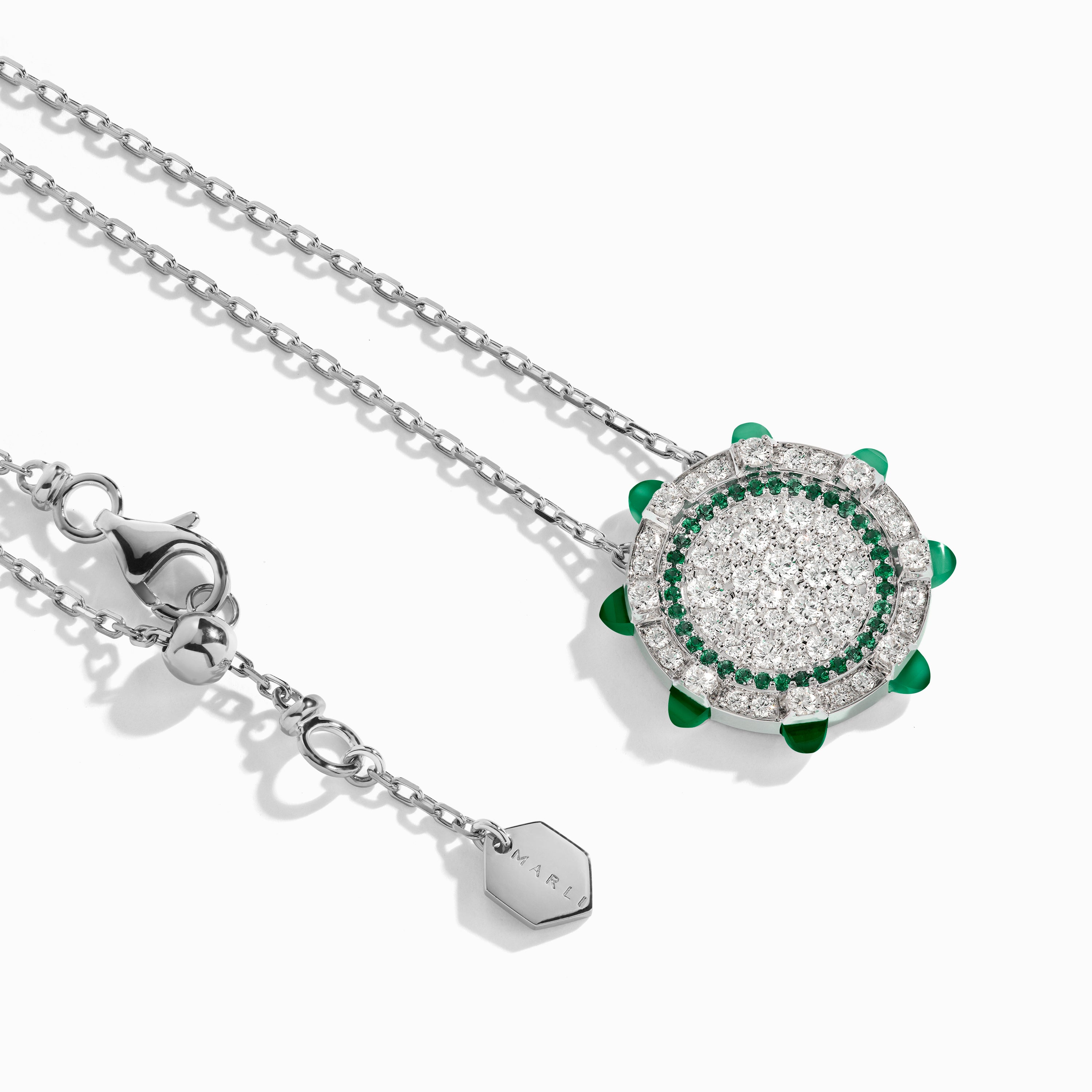 Tip-Top Diamond Statement Pendant Necklace — фото 7