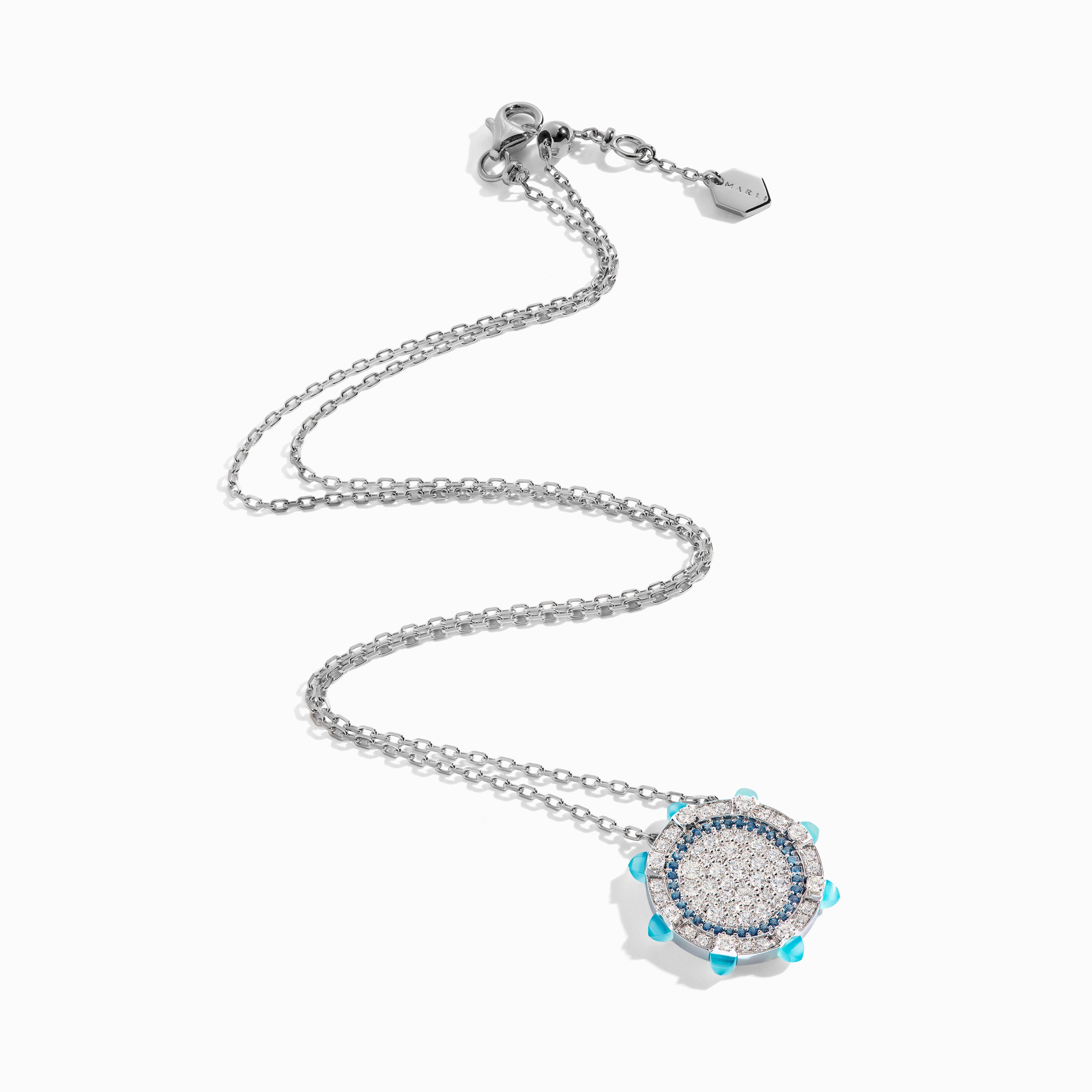 Tip-Top Diamond Statement Pendant Necklace — фото 6