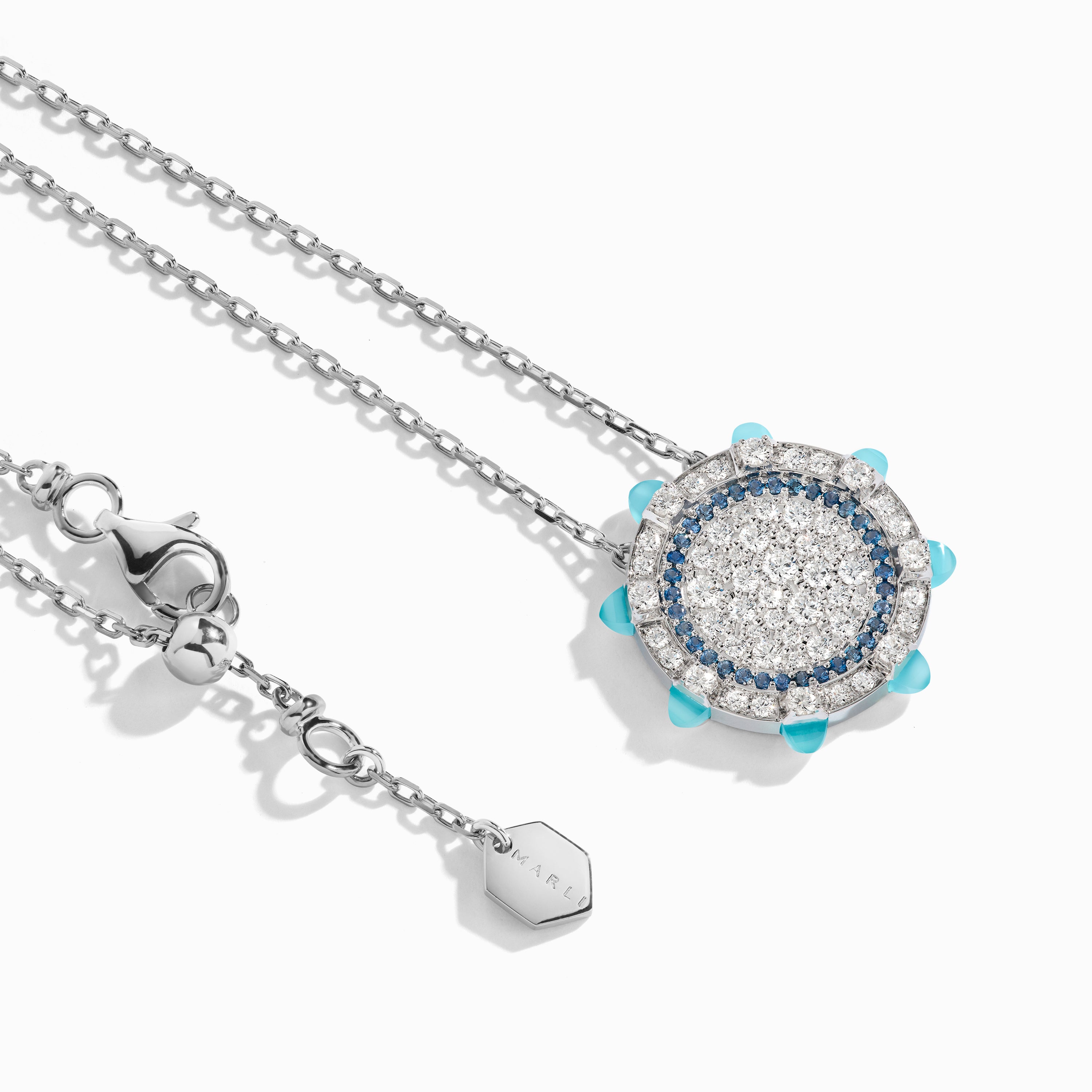 Tip-Top Diamond Statement Pendant Necklace — фото 5