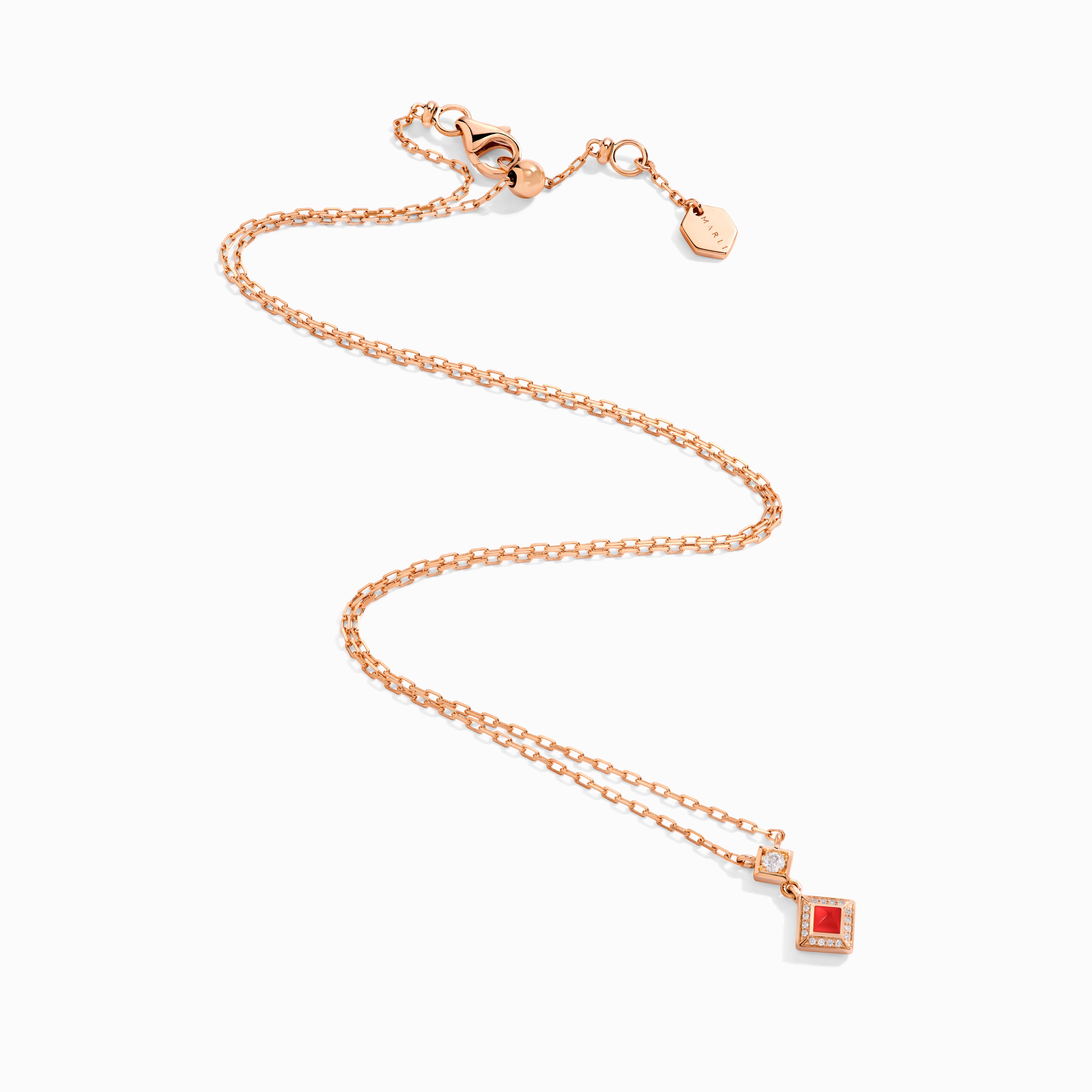 Cleo Lotus Pavé Pendant Necklace — фото 28