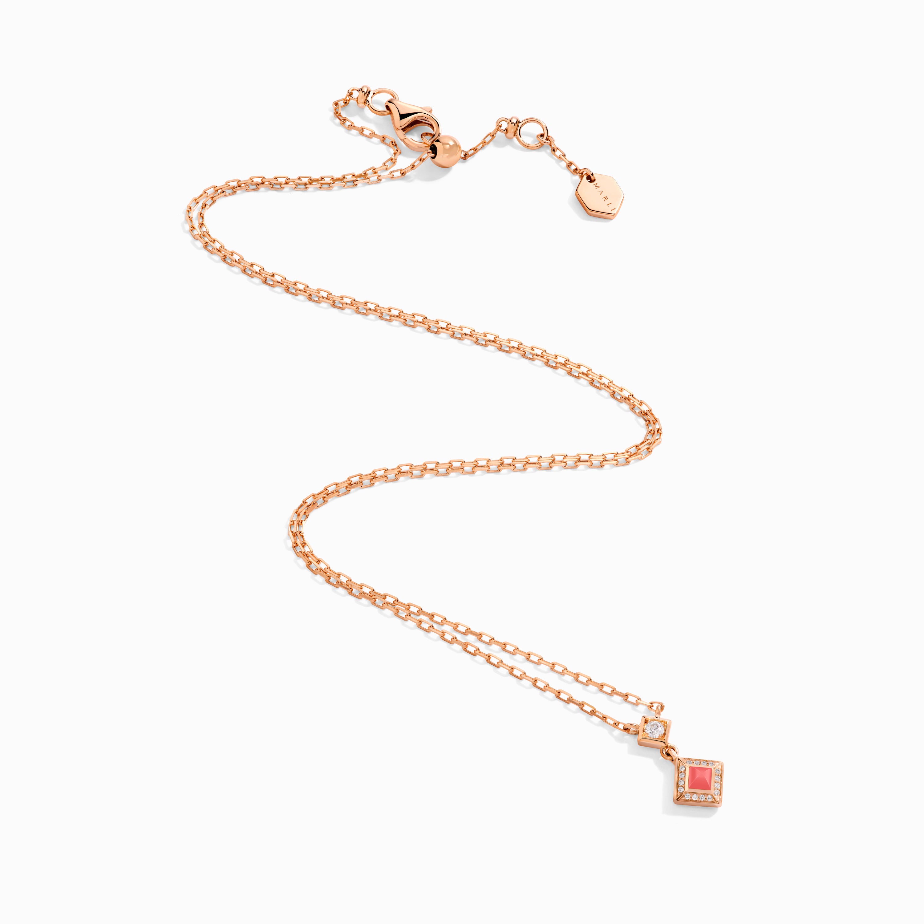 Cleo Lotus Pavé Pendant Necklace — фото 54