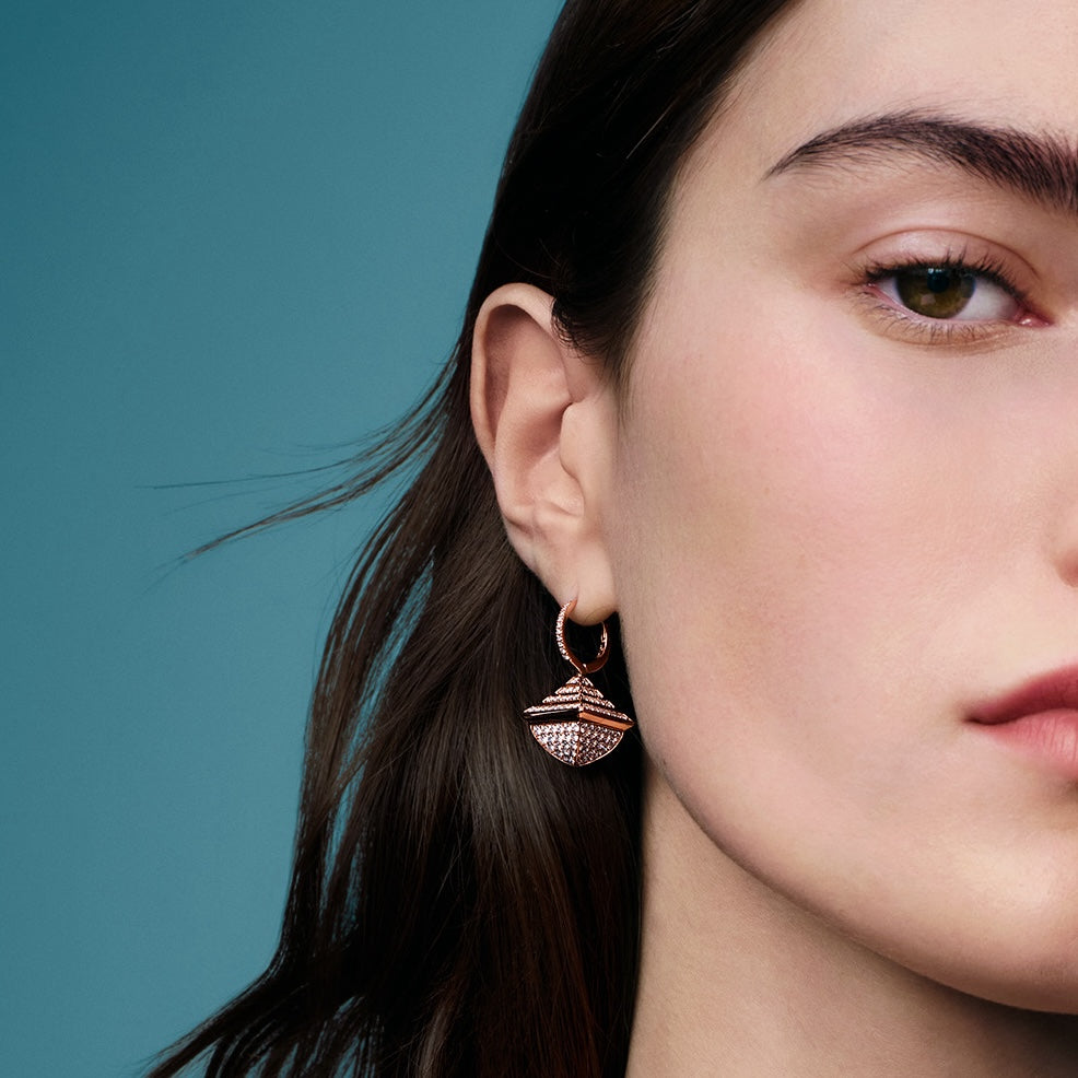 Cleo Rev Full Diamond Drop Earrings — фото 7