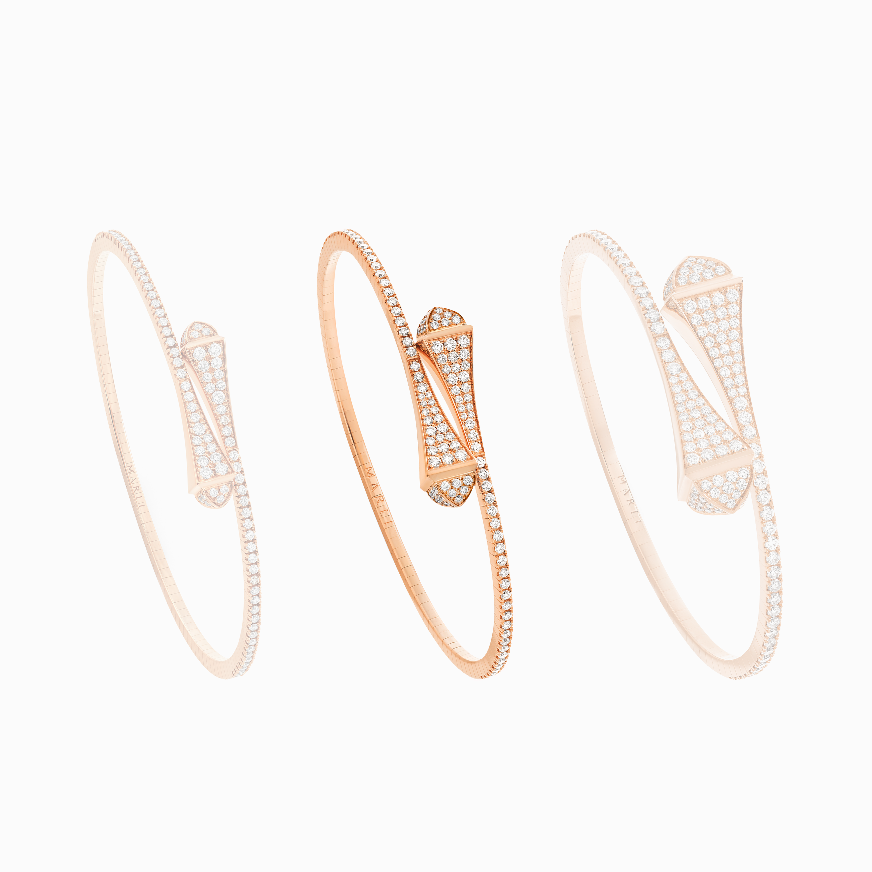 Cleo Full Diamond Midi Slip-On Bracelet — фото 20