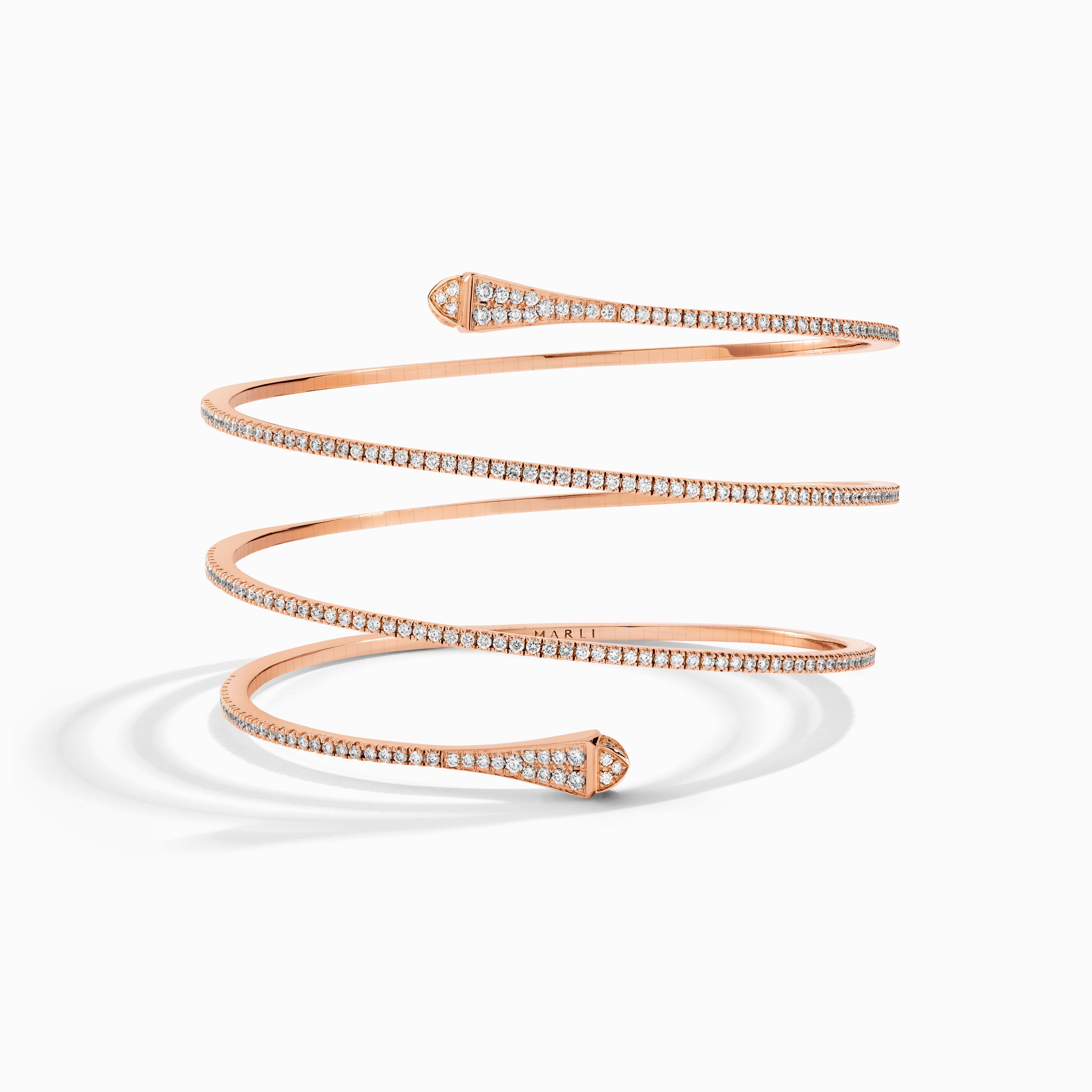 Cleo Full Diamond Twist Bracelet — фото 11