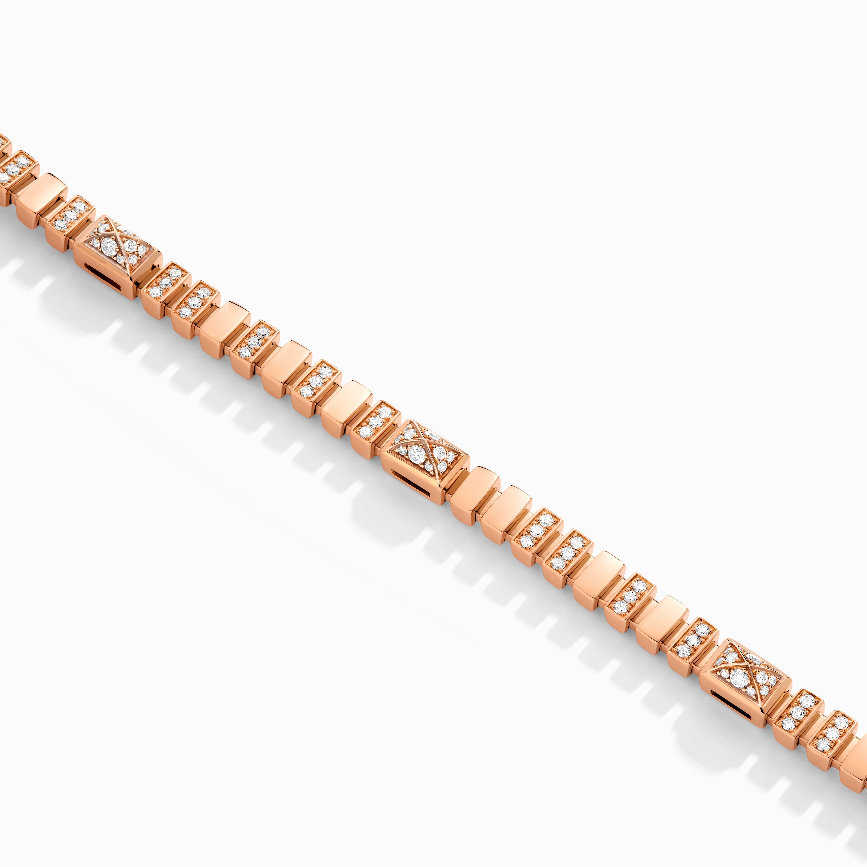 Cleo Link Full Diamond Bracelet — фото 7