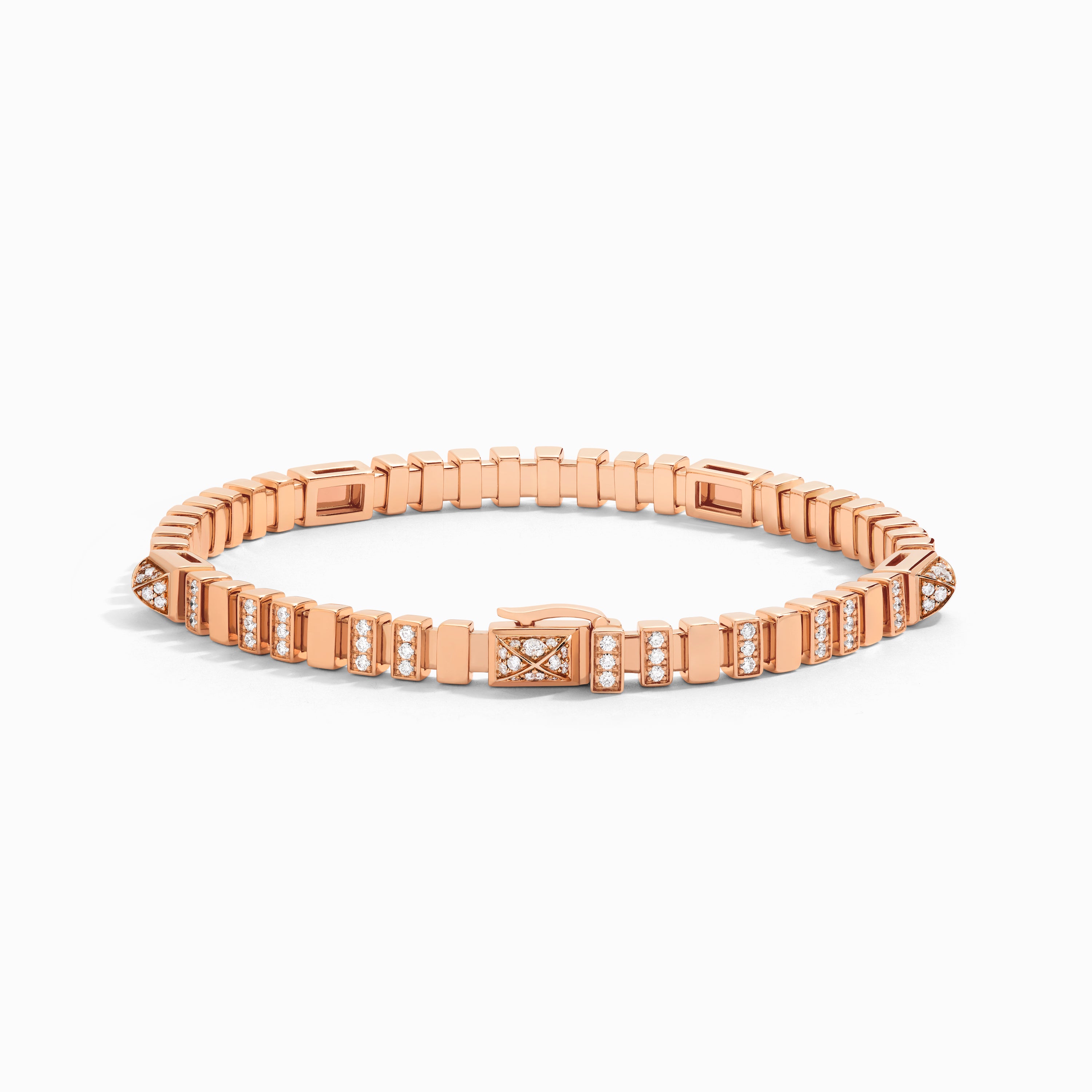 Cleo Link Full Diamond Bracelet — фото 6