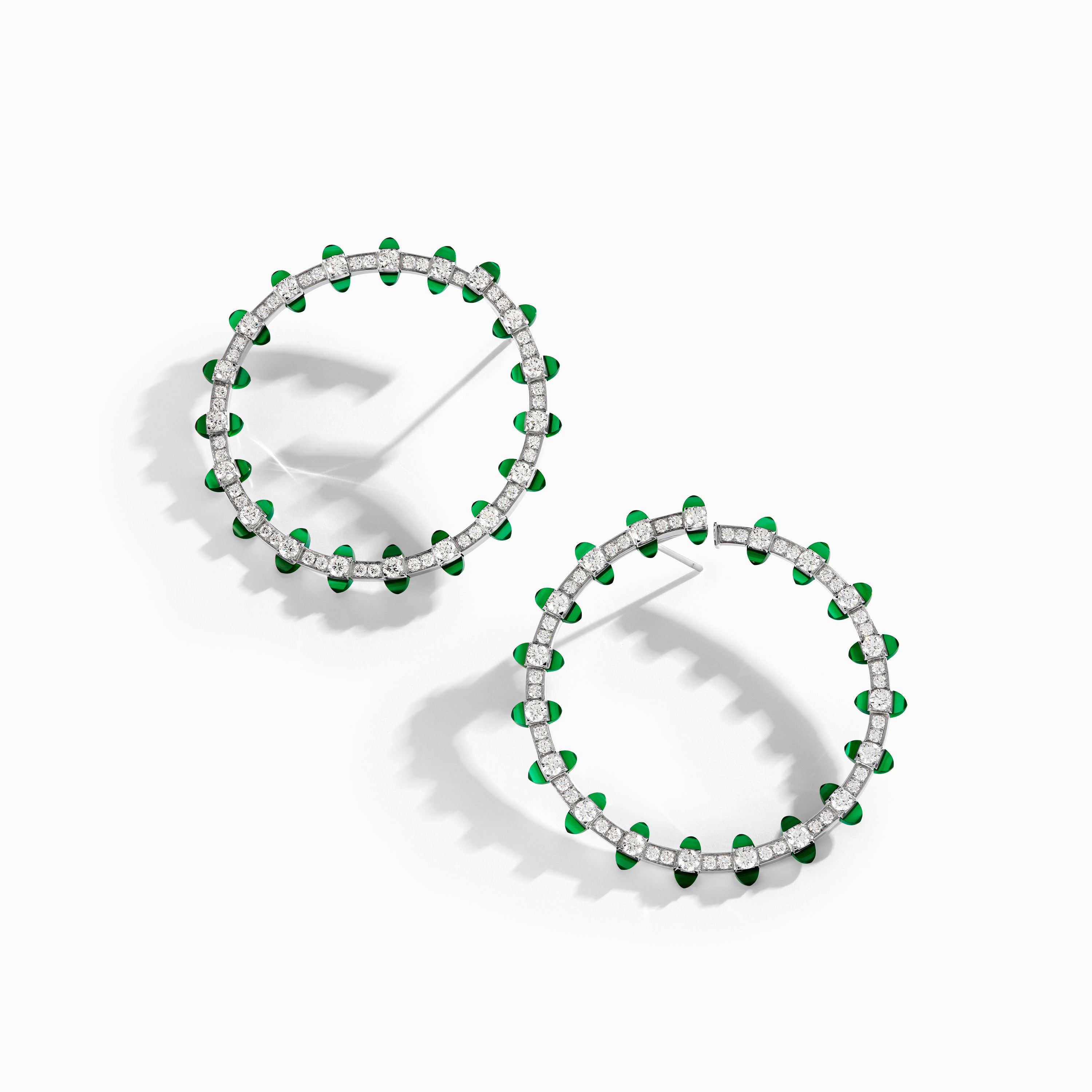 Tip-Top Diamond Halo Earrings — фото 12