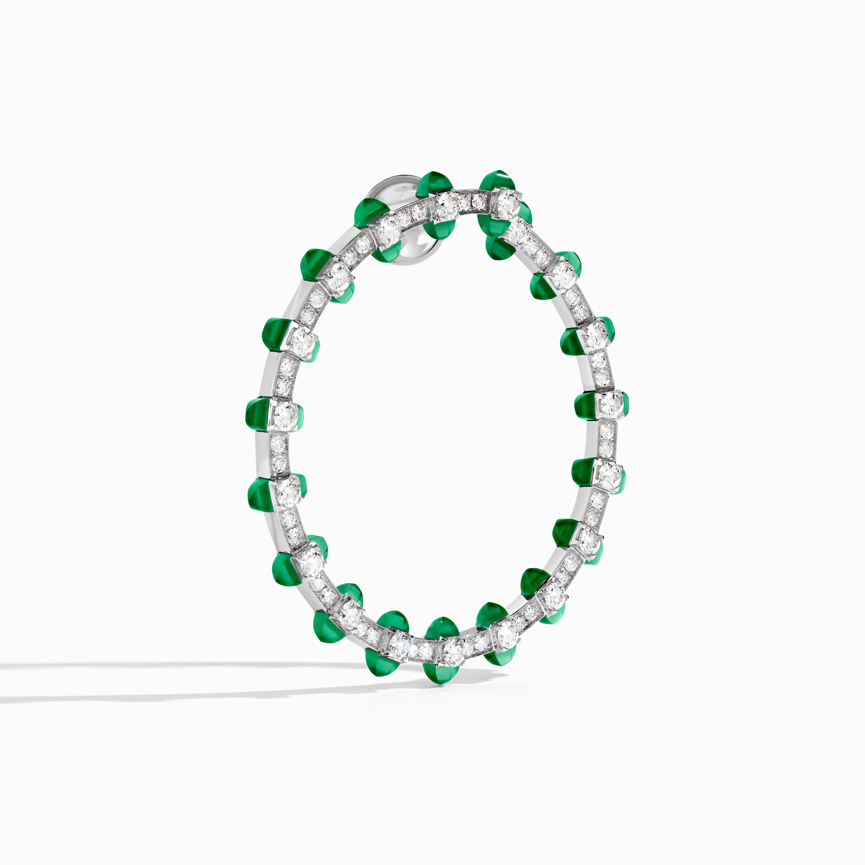 Tip-Top Diamond Halo Earrings — фото 11