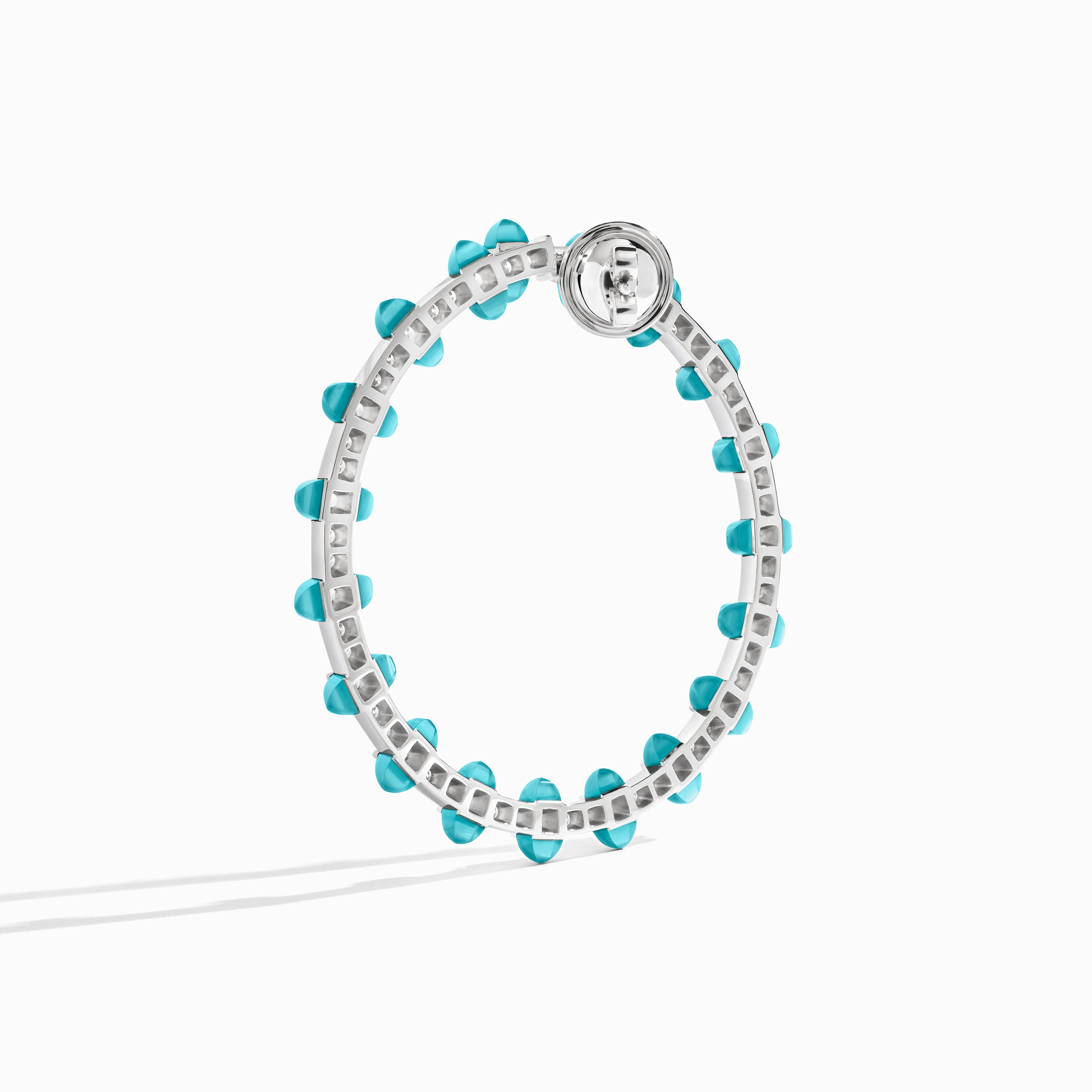 Tip-Top Diamond Halo Earrings — фото 8
