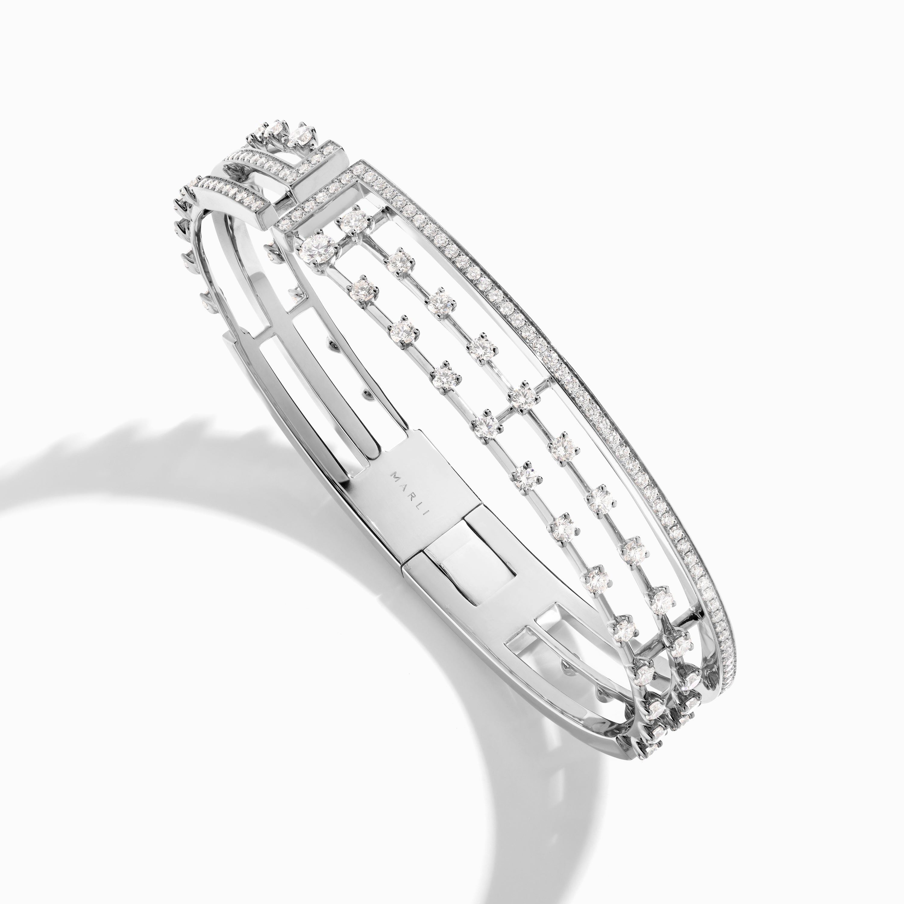 Avenues Open Hinged Statement Bracelet — фото 12