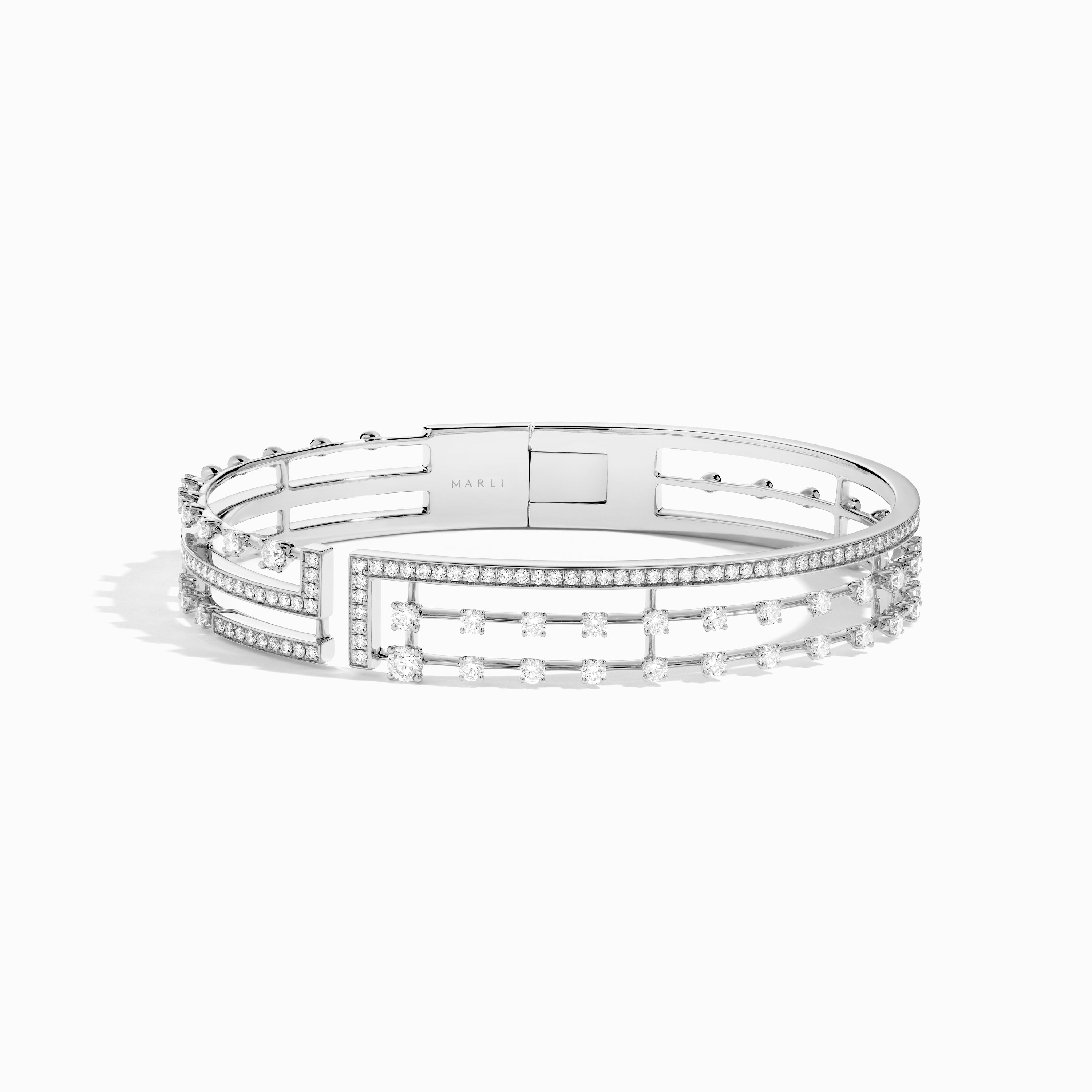 Avenues Open Hinged Statement Bracelet — фото 8