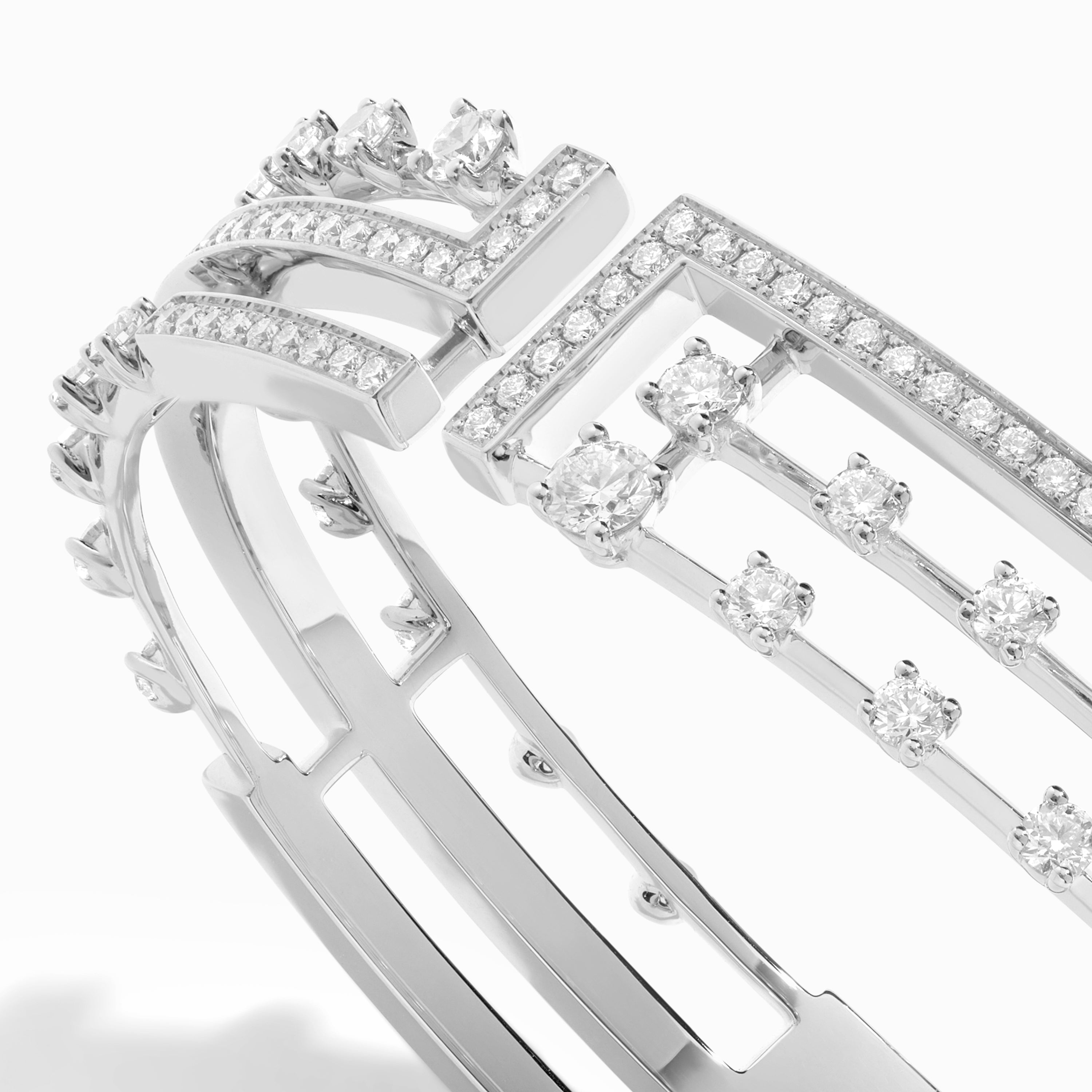 Avenues Open Hinged Statement Bracelet — фото 5