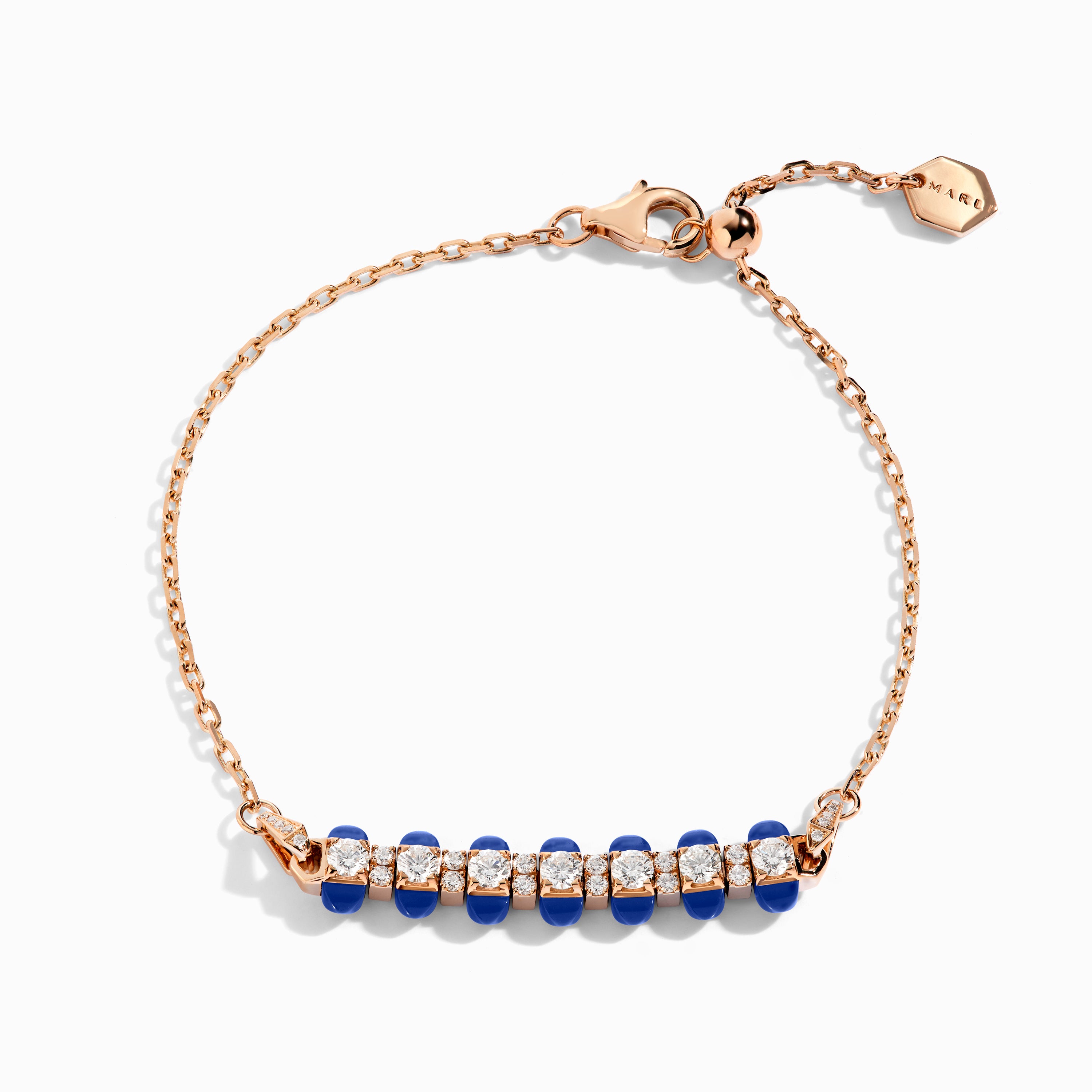 Tip-Top Diamond Chain Bracelet