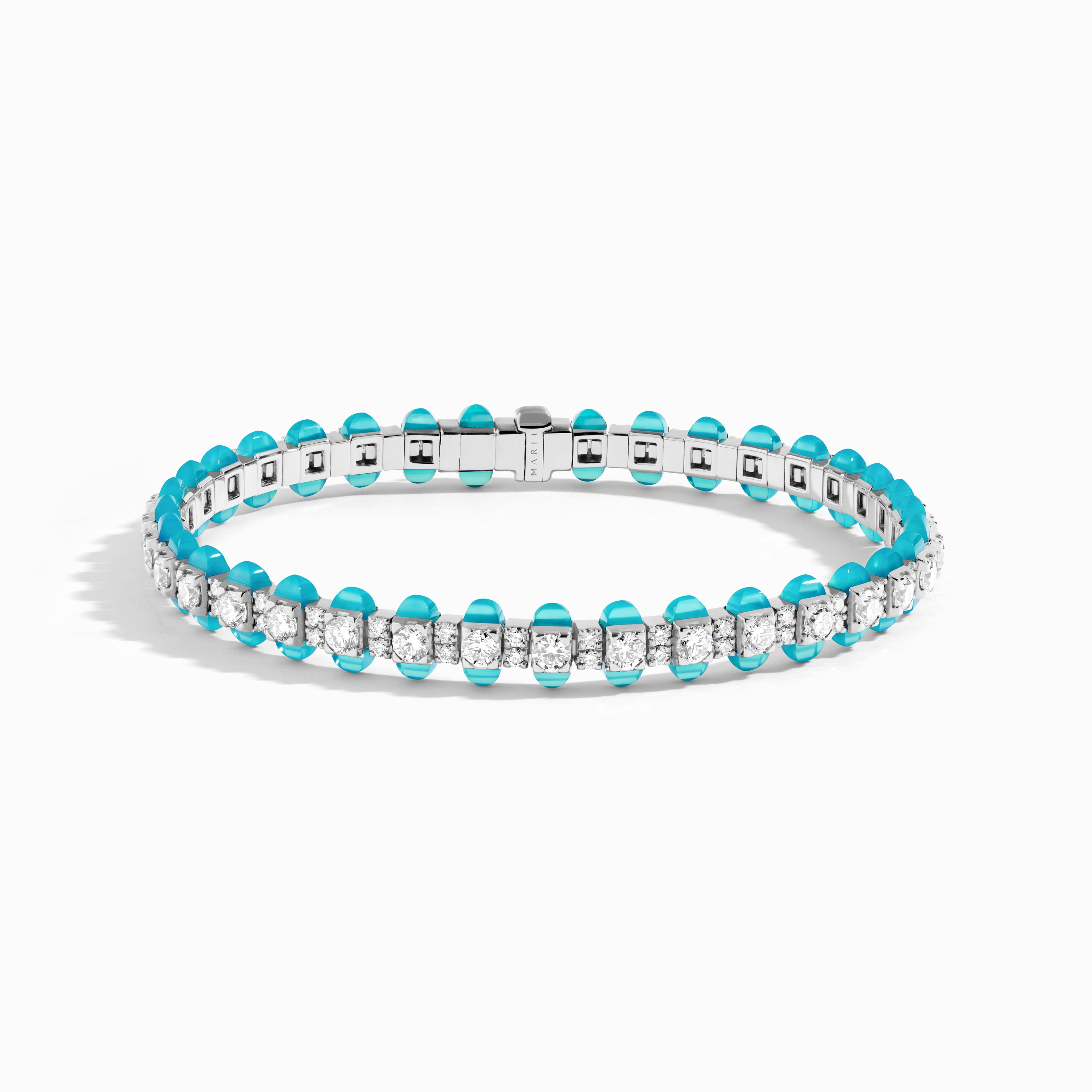 Tip-Top Diamond Tennis Bracelet — фото 9