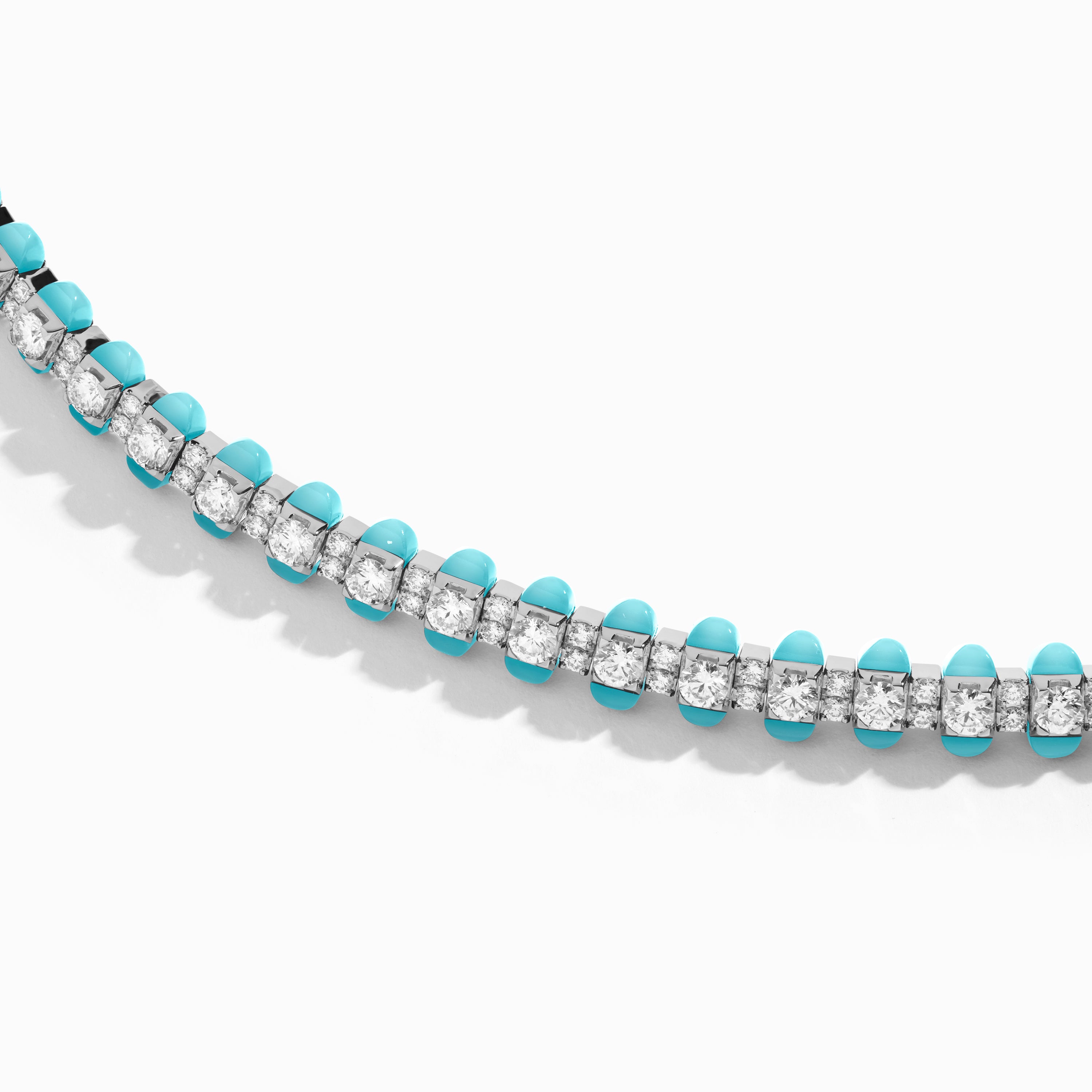 Tip-Top Diamond Tennis Bracelet — фото 8