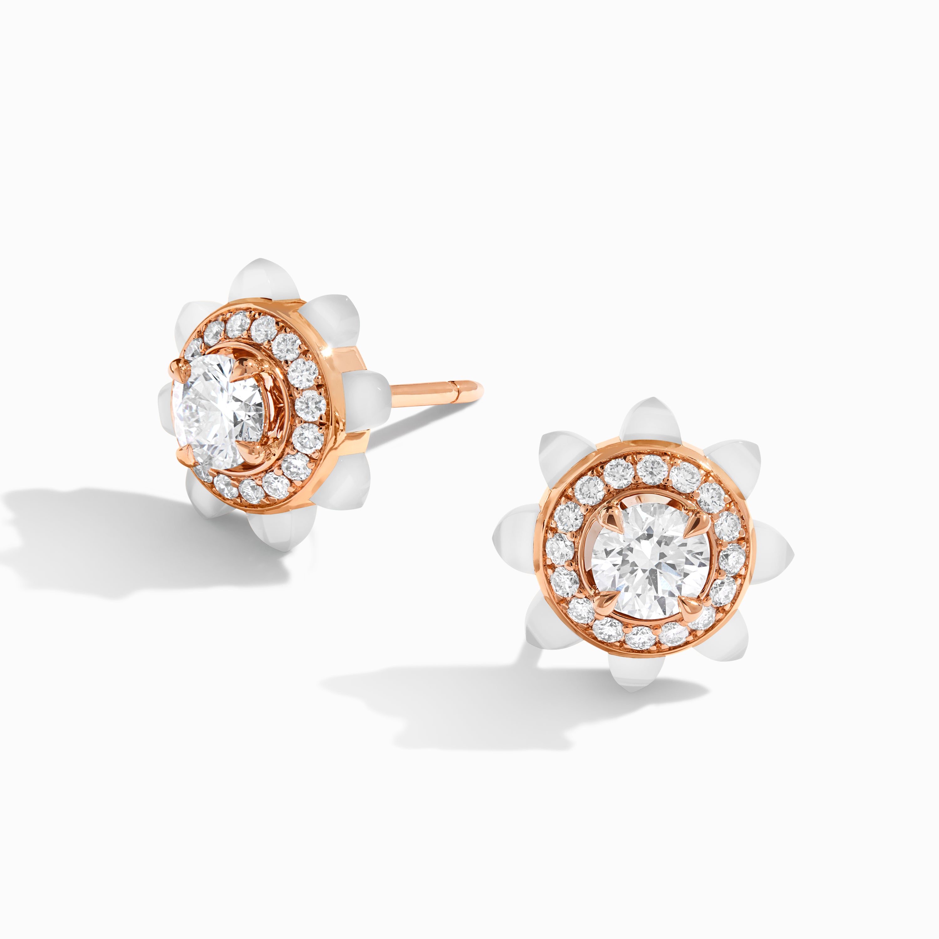 Tip-Top Diamond Stud Earrings — фото 5