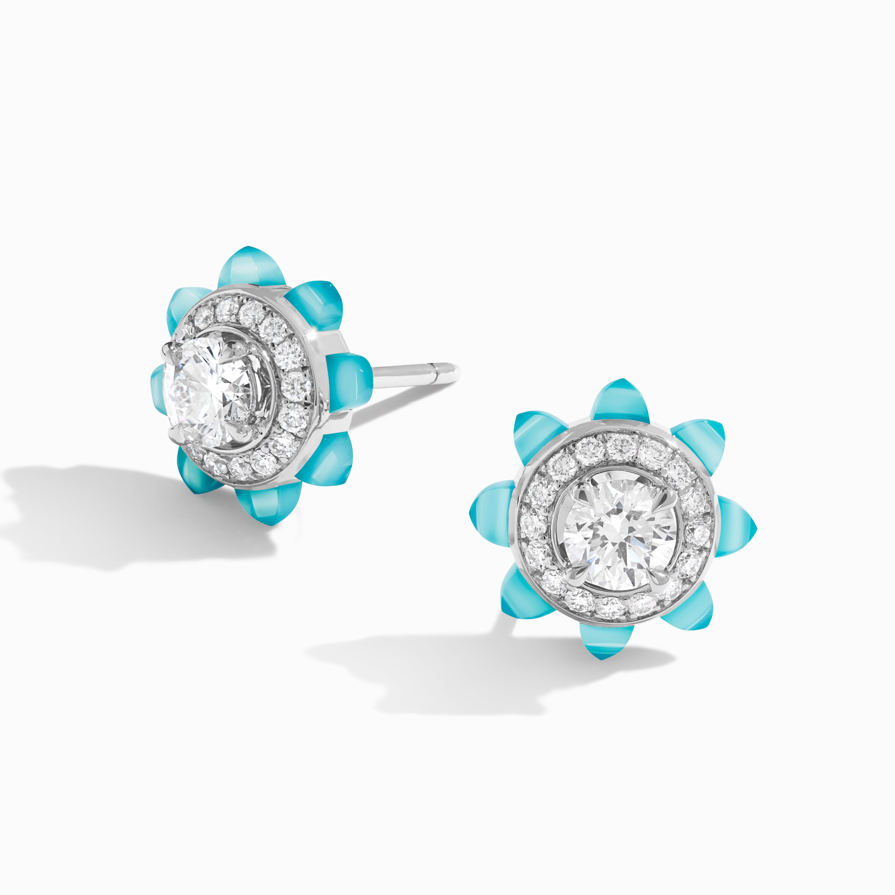 Tip-Top Diamond Stud Earrings — фото 12