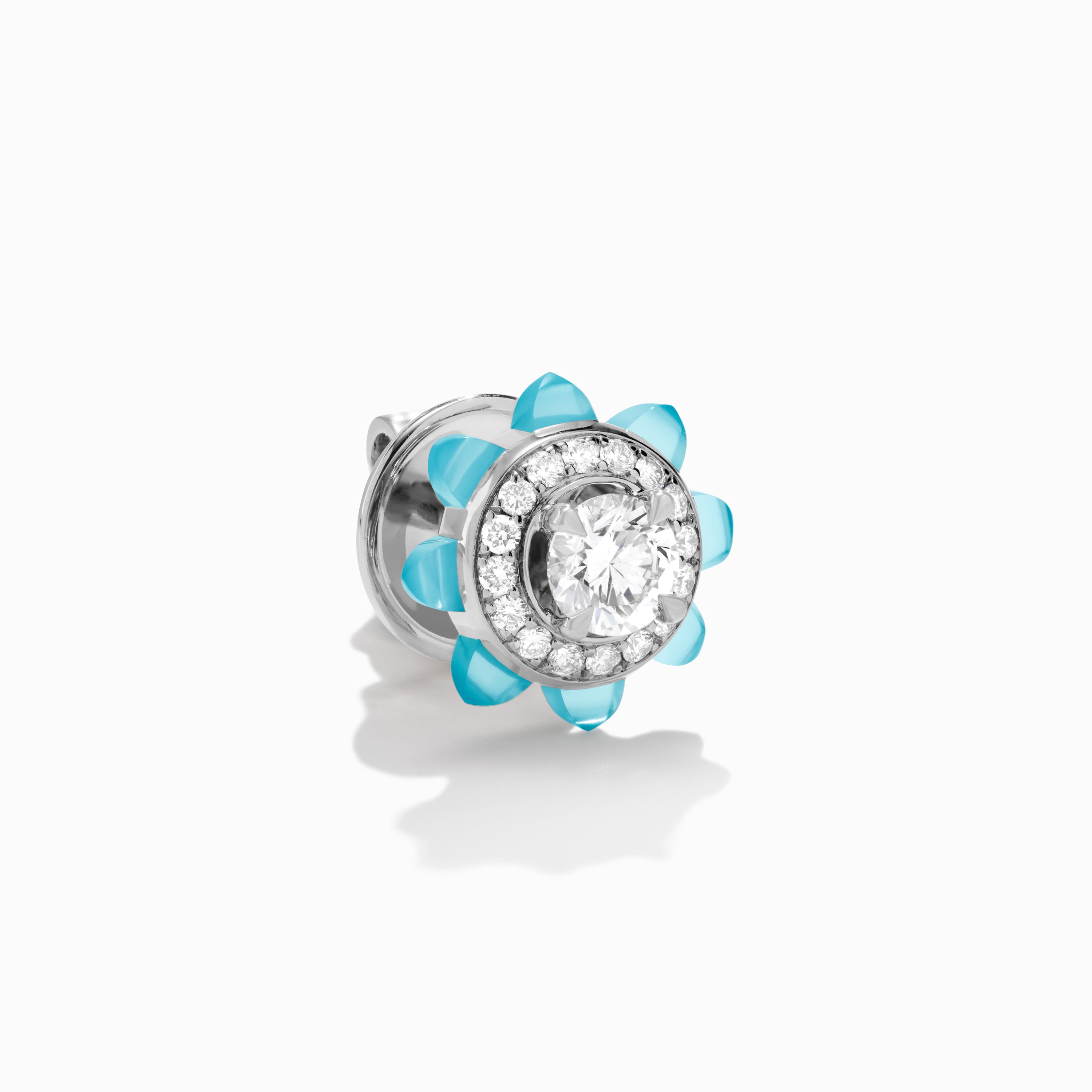 Tip-Top Diamond Stud Earrings — фото 9