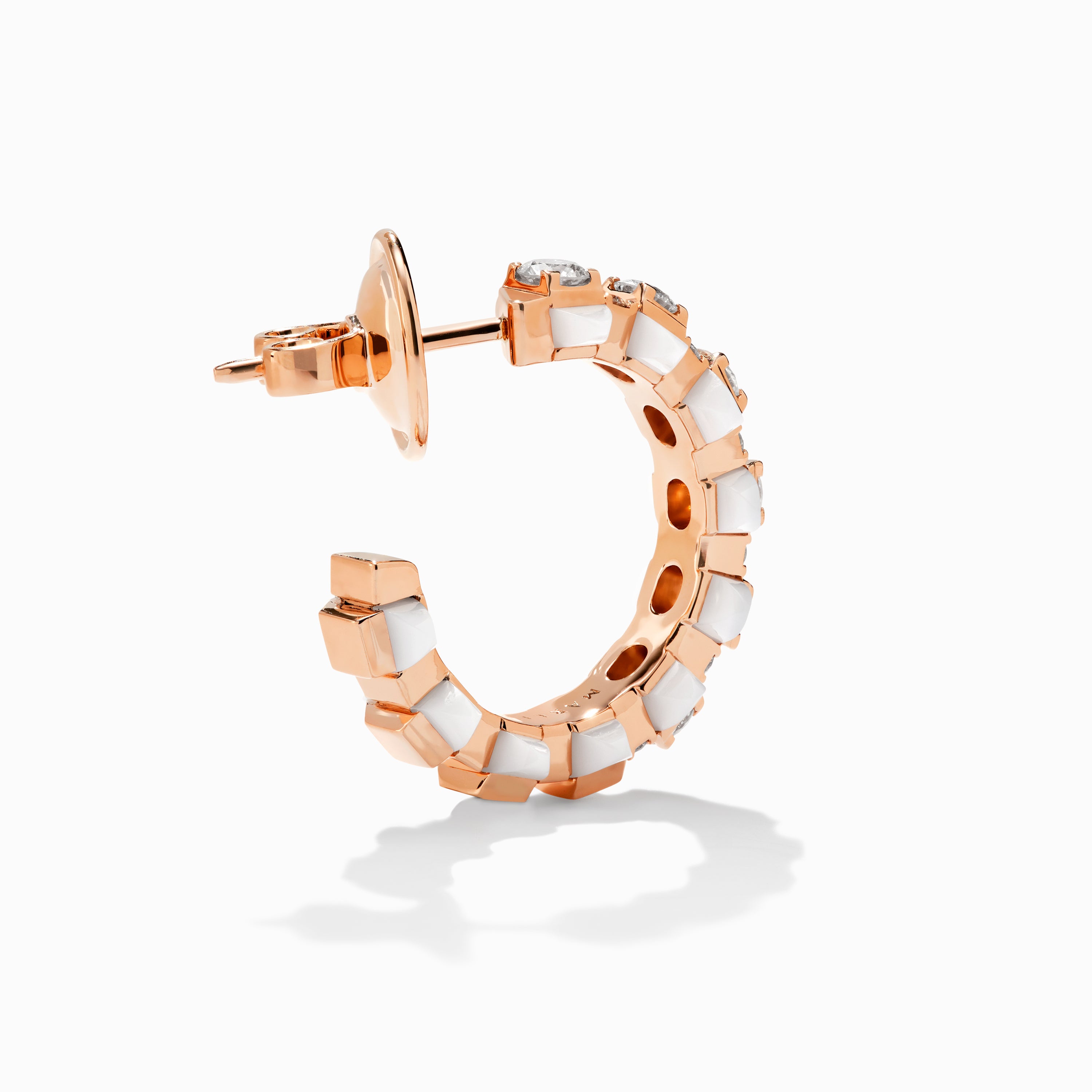 Tip-Top Diamond Small Hoop Earrings — фото 6