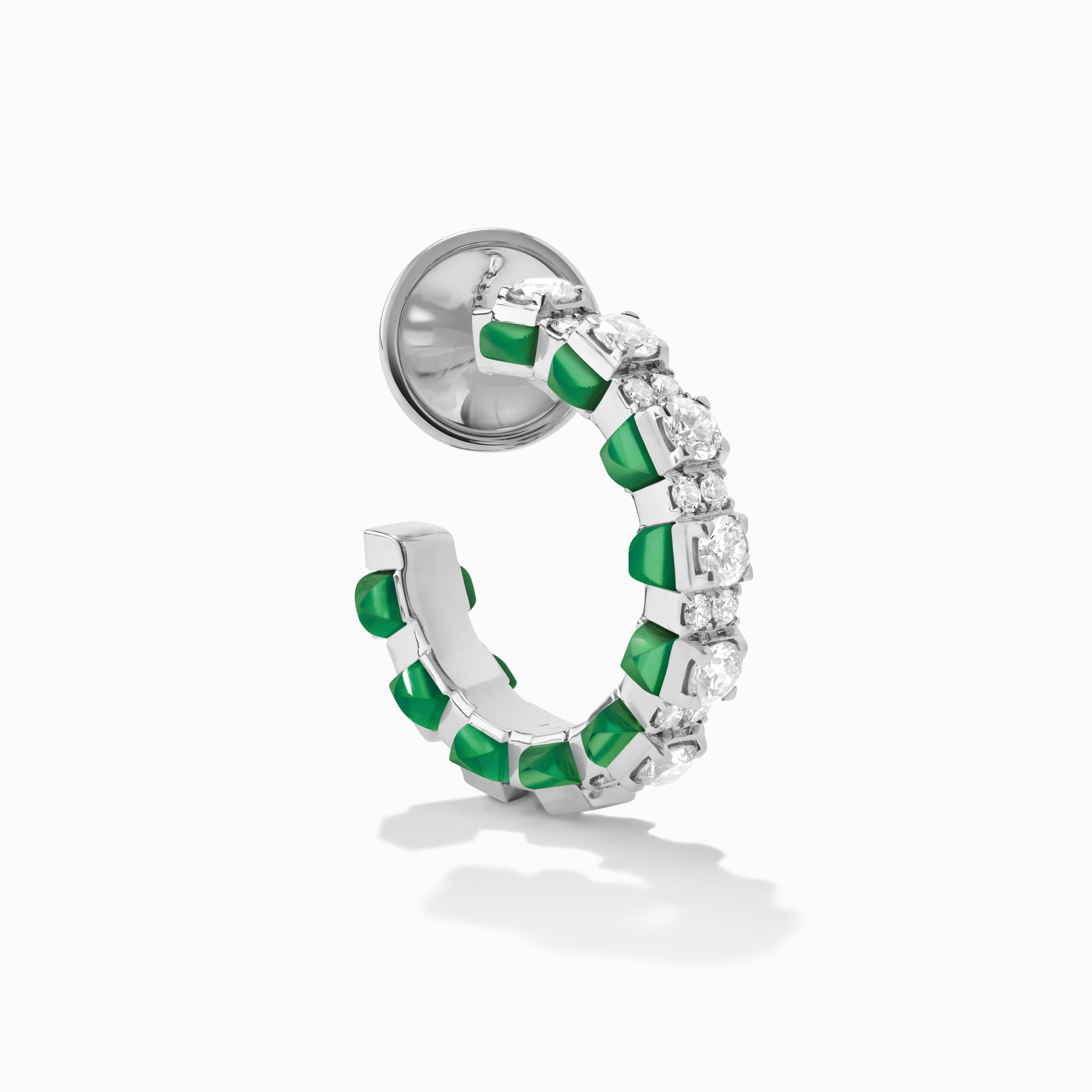 Tip-Top Diamond Small Hoop Earrings — фото 11
