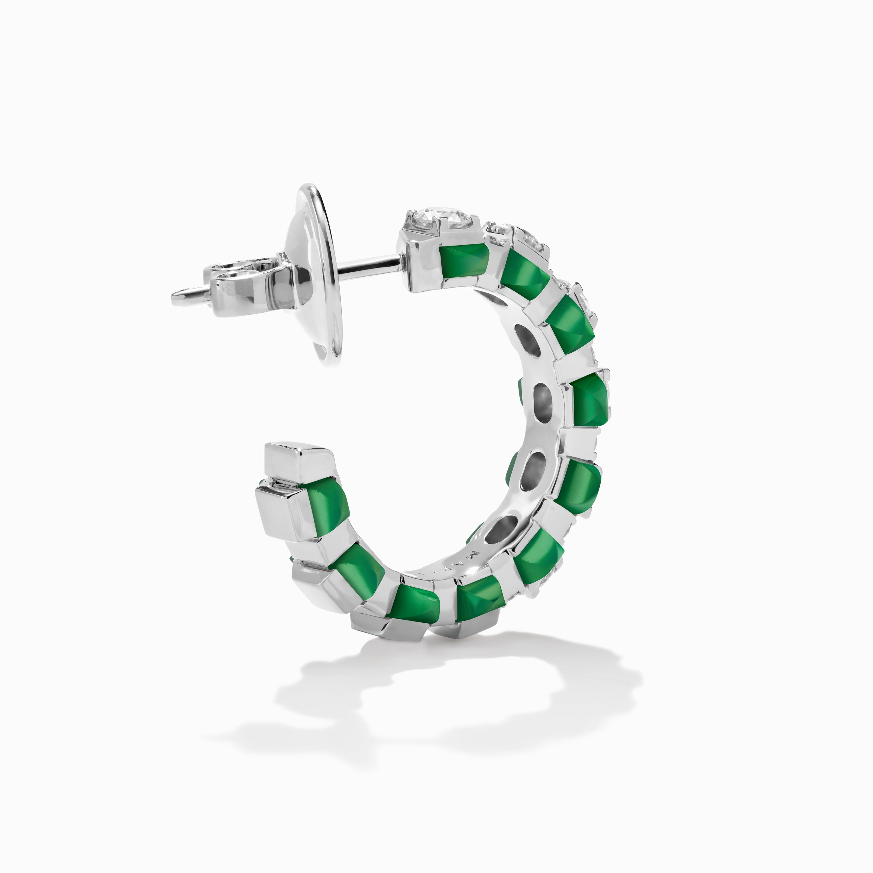 Tip-Top Diamond Small Hoop Earrings — фото 7