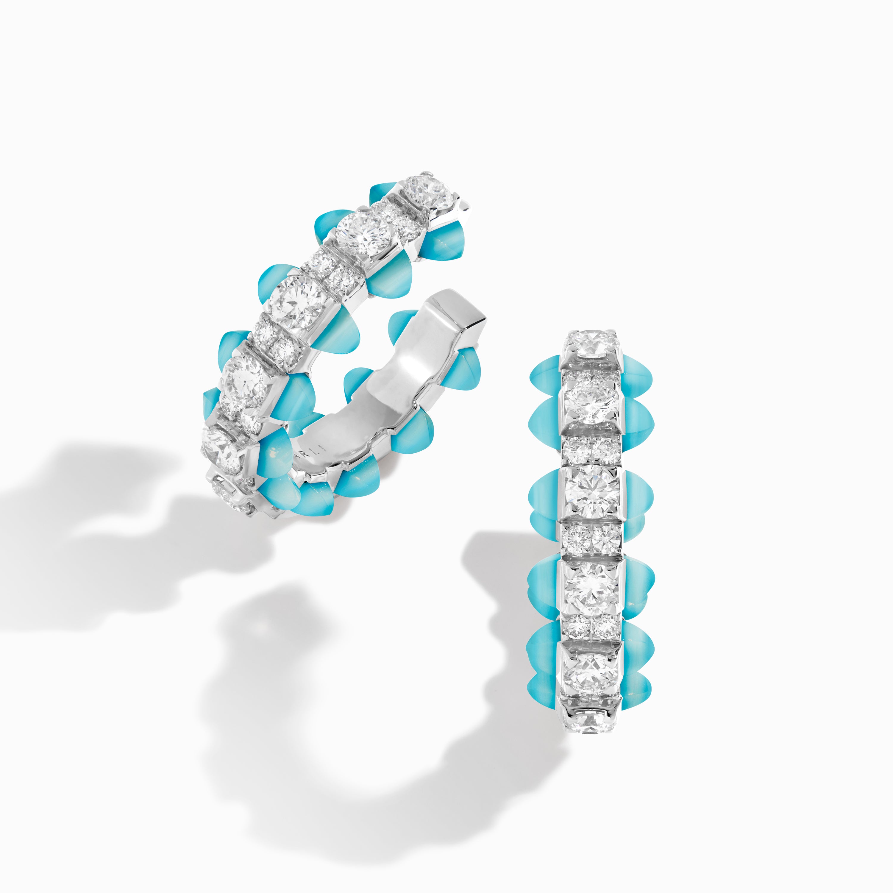 Tip-Top Diamond Small Hoop Earrings — фото 10