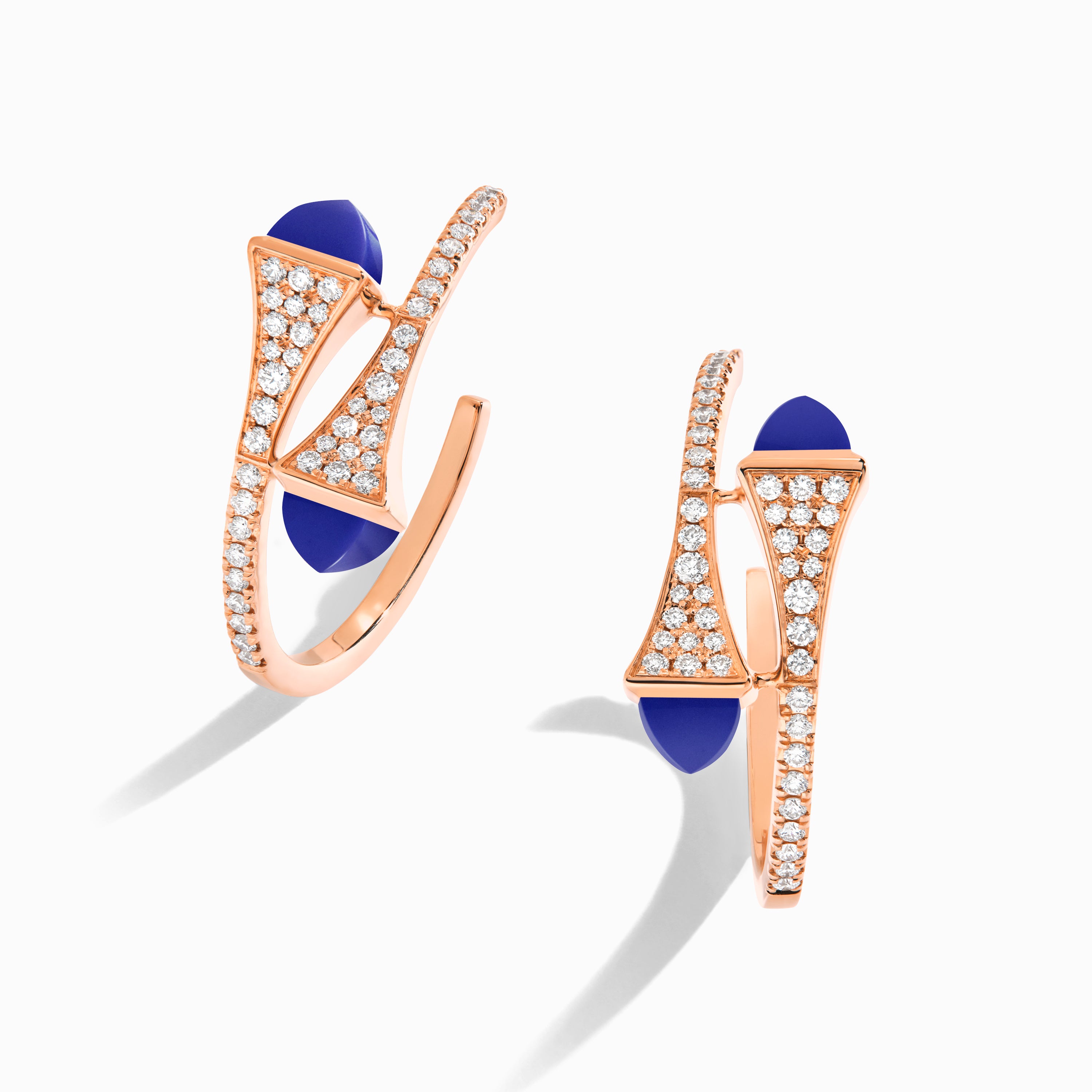 Cleo Diamond Small Hoop Earrings