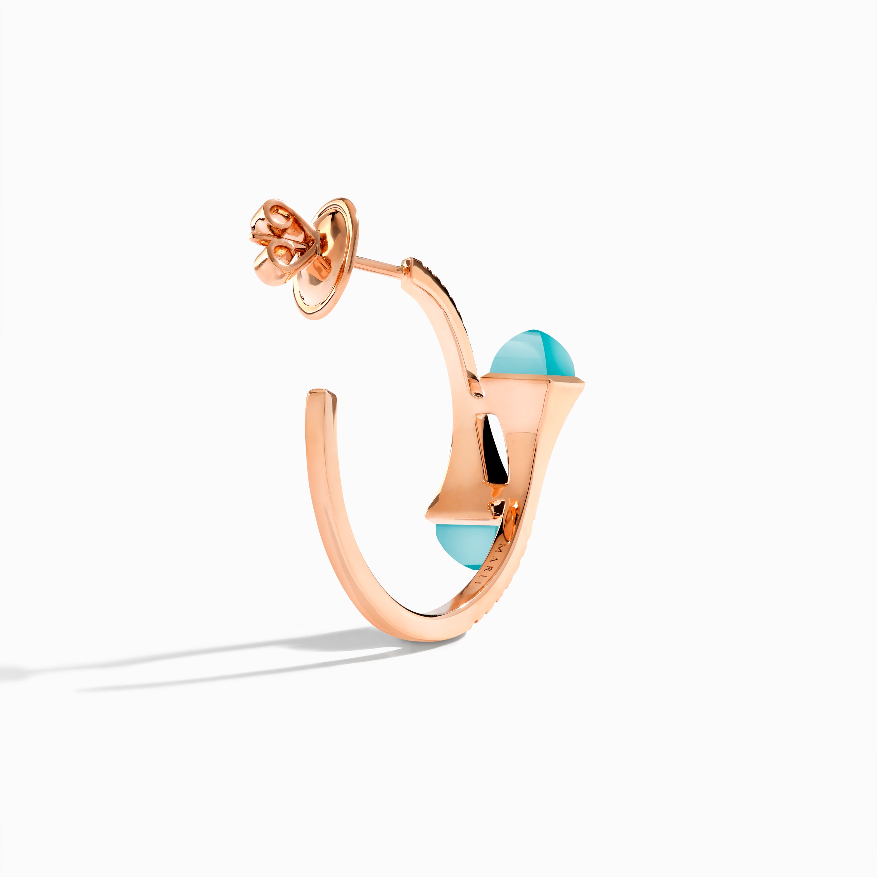 Cleo Diamond Small Hoop Earrings — фото 81