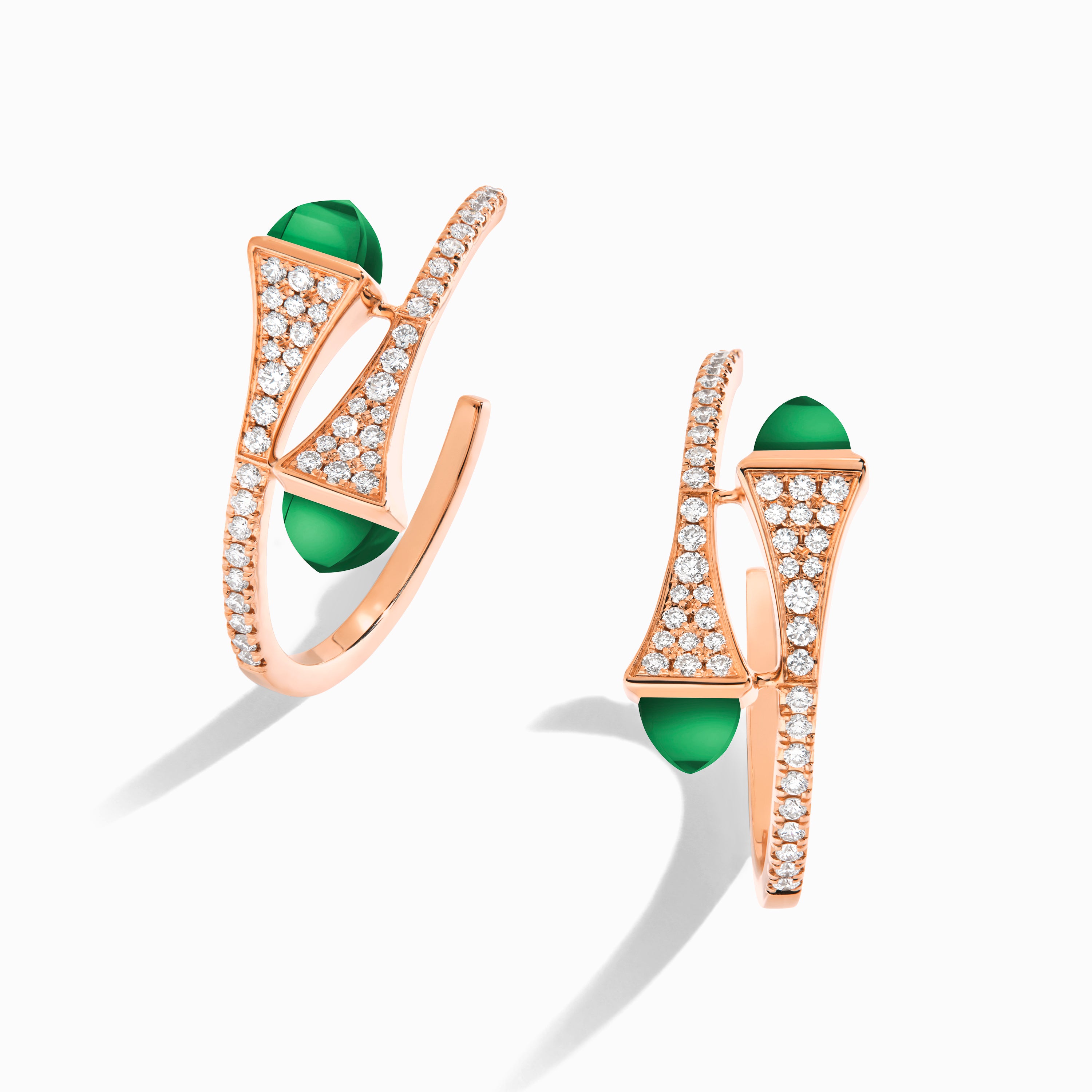 Cleo Diamond Small Hoop Earrings — фото 68