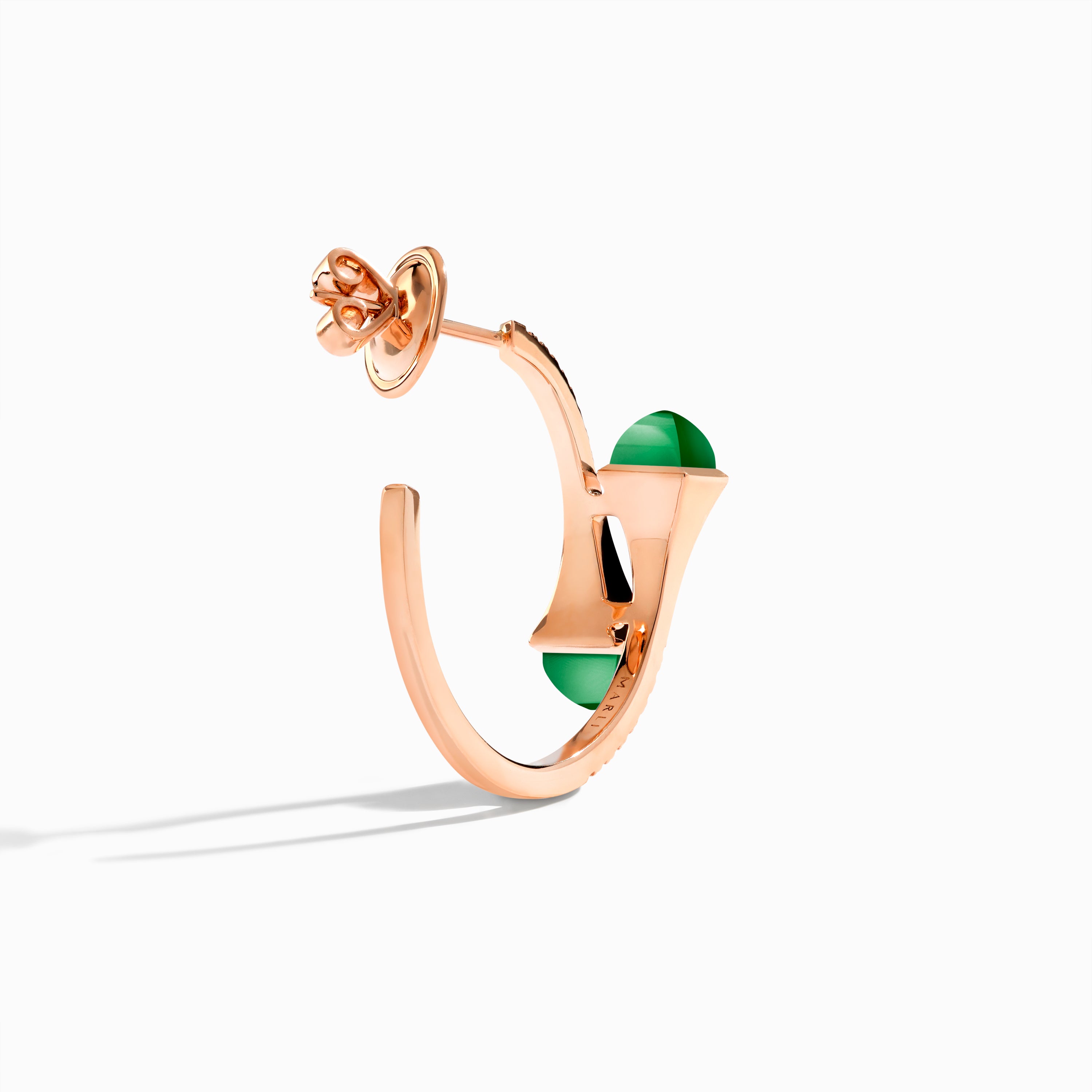 Cleo Diamond Small Hoop Earrings — фото 67