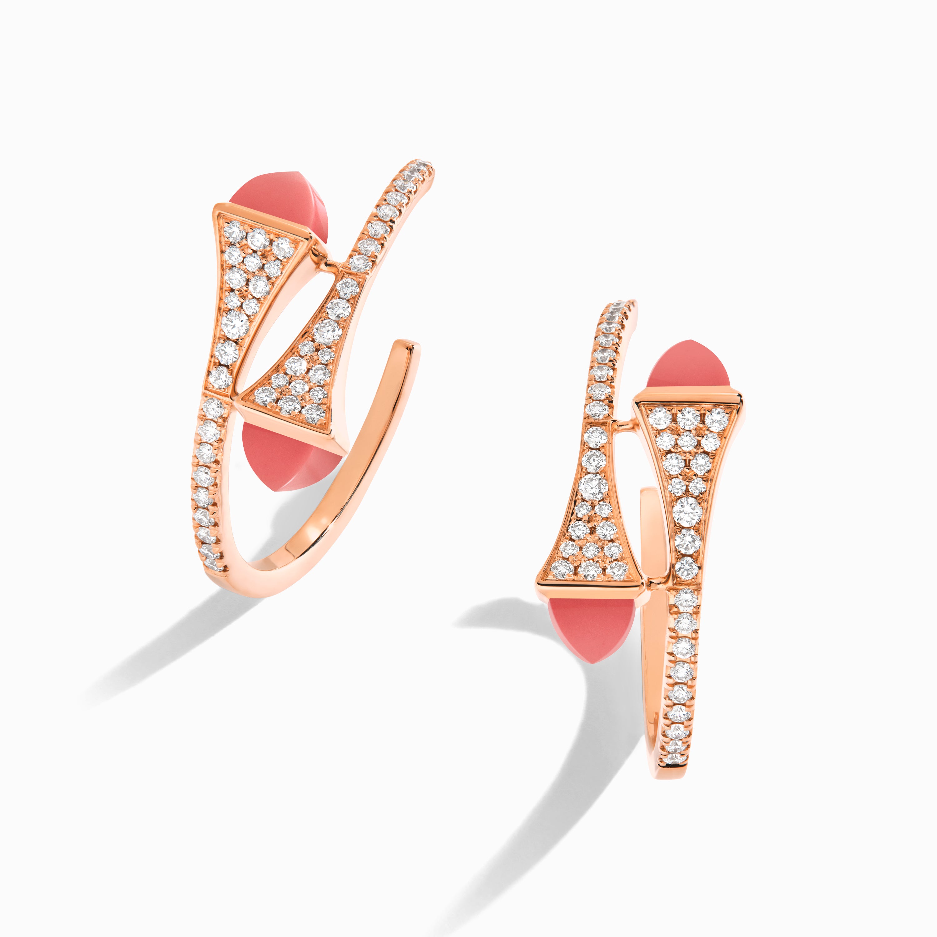 Cleo Diamond Small Hoop Earrings — фото 70