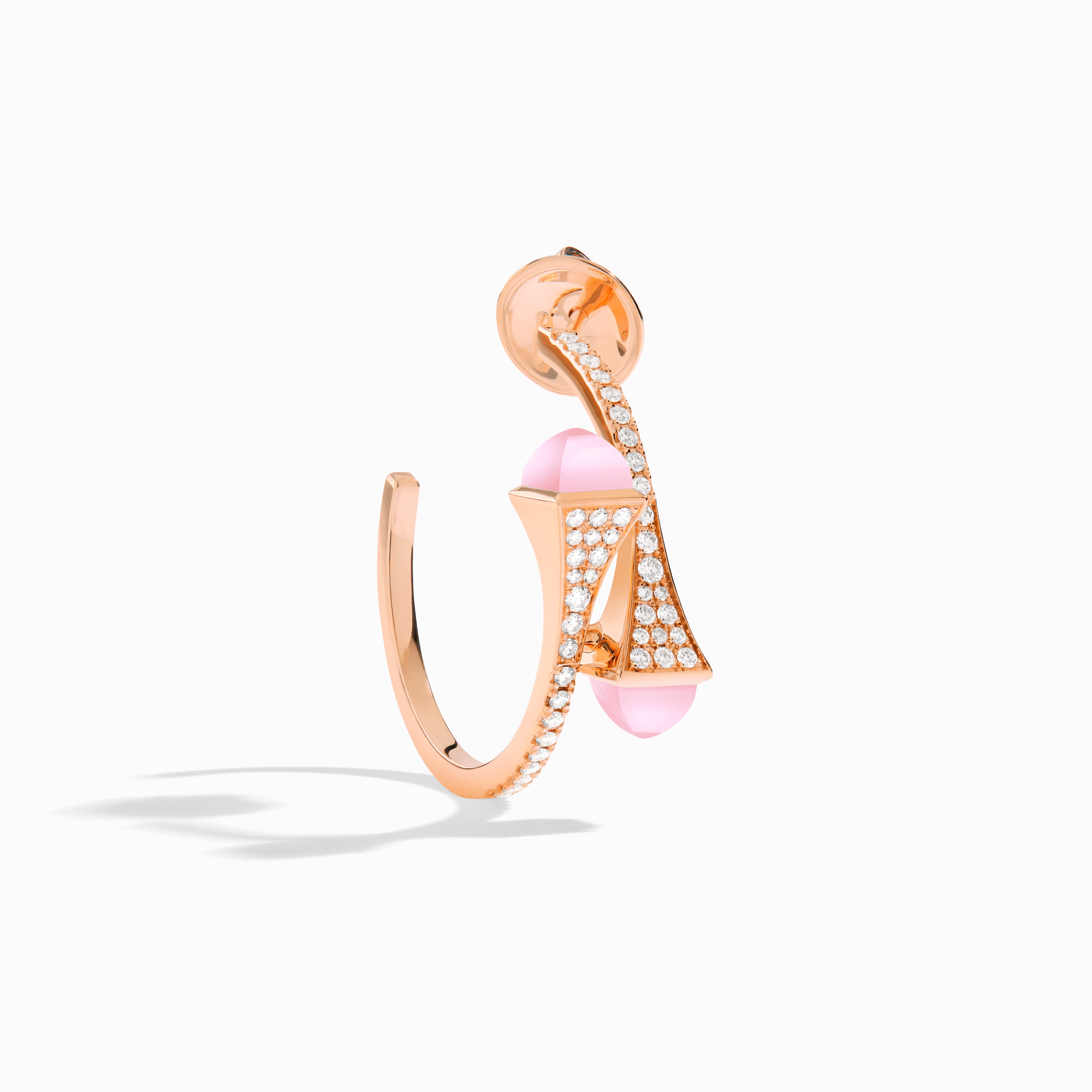 Cleo Diamond Small Hoop Earrings — фото 59